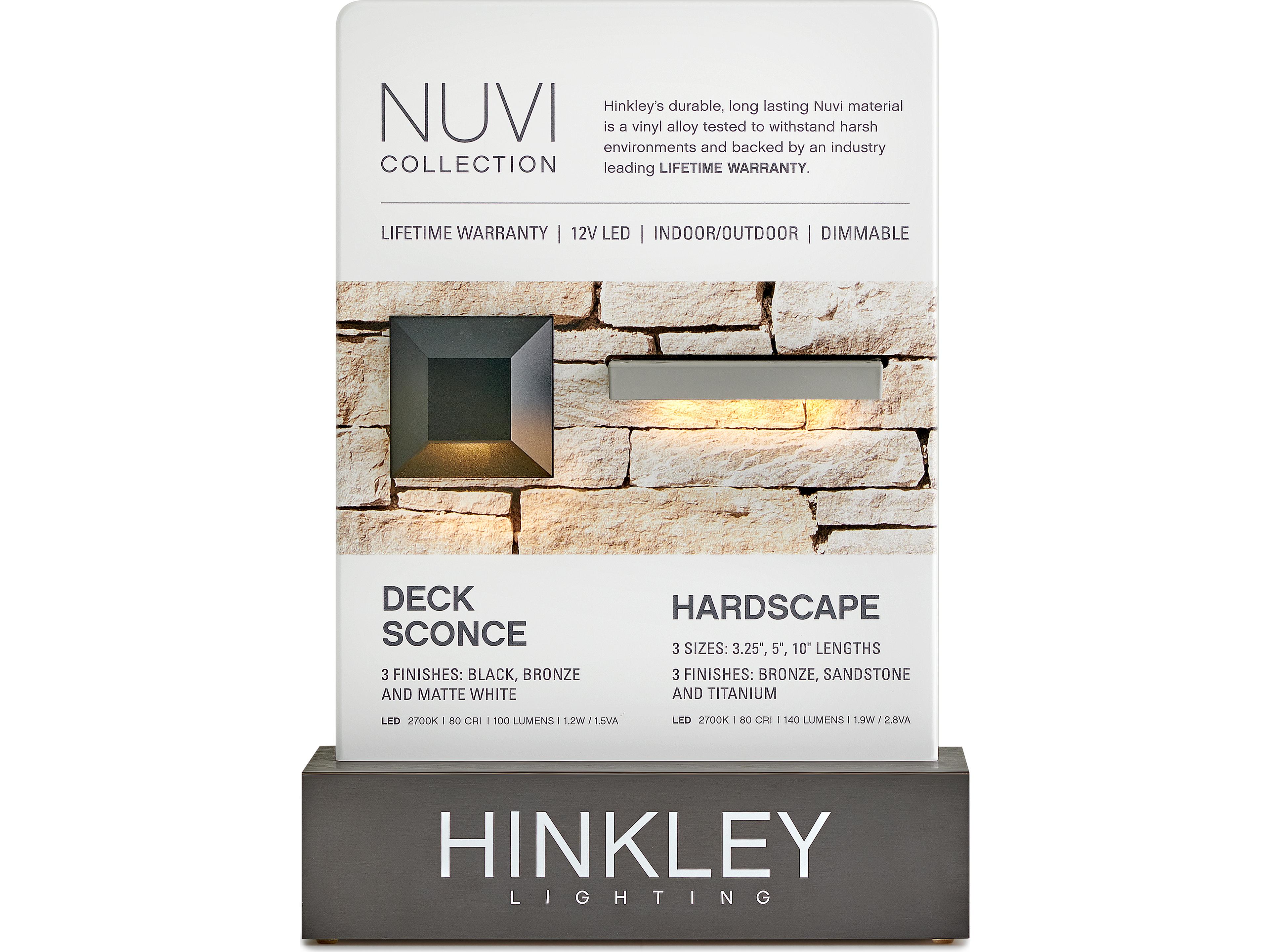 Hinkley Nuvi Outdoor Wall Light