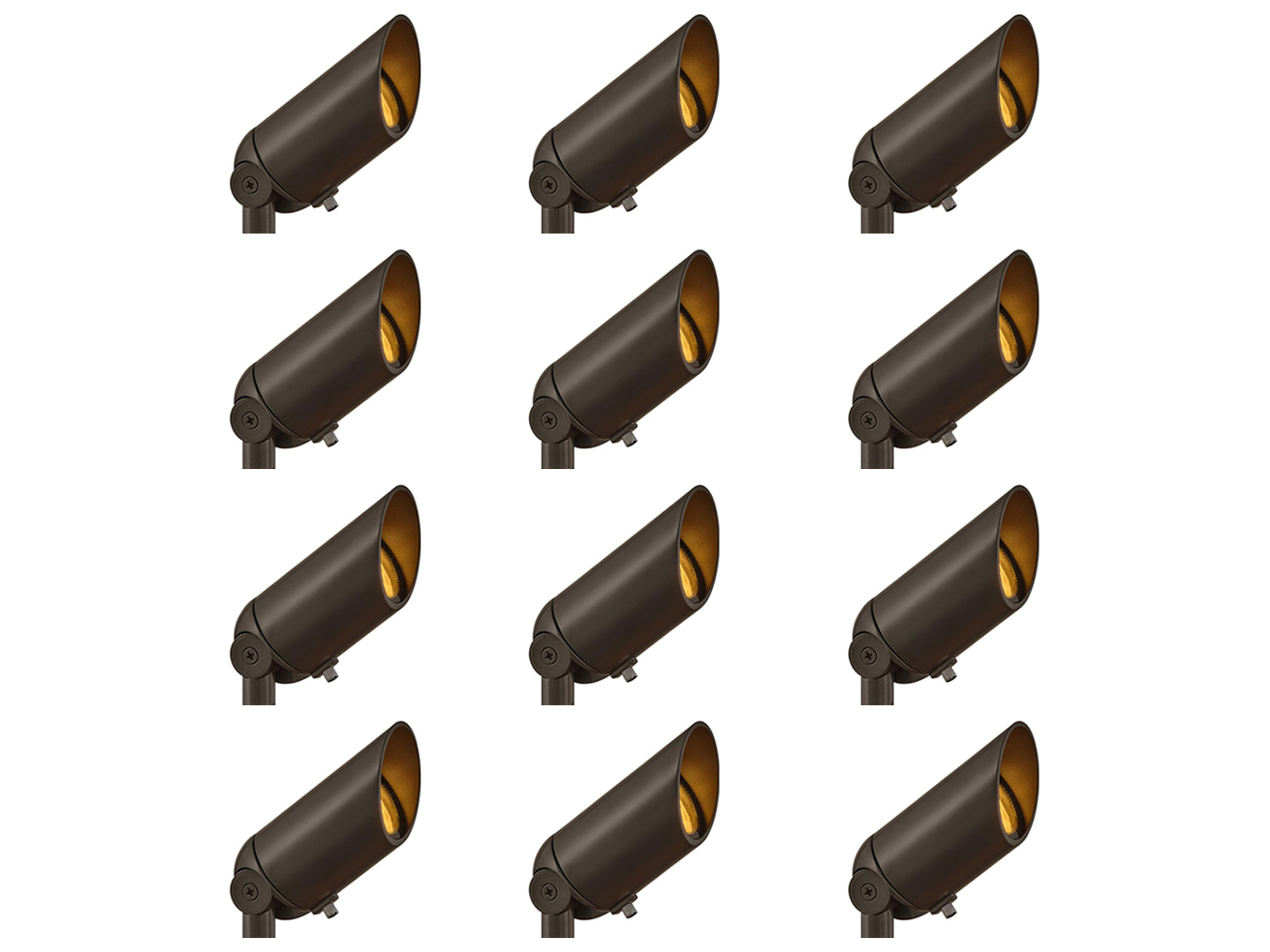 1-Light Outdoor Spot Light Set of 12