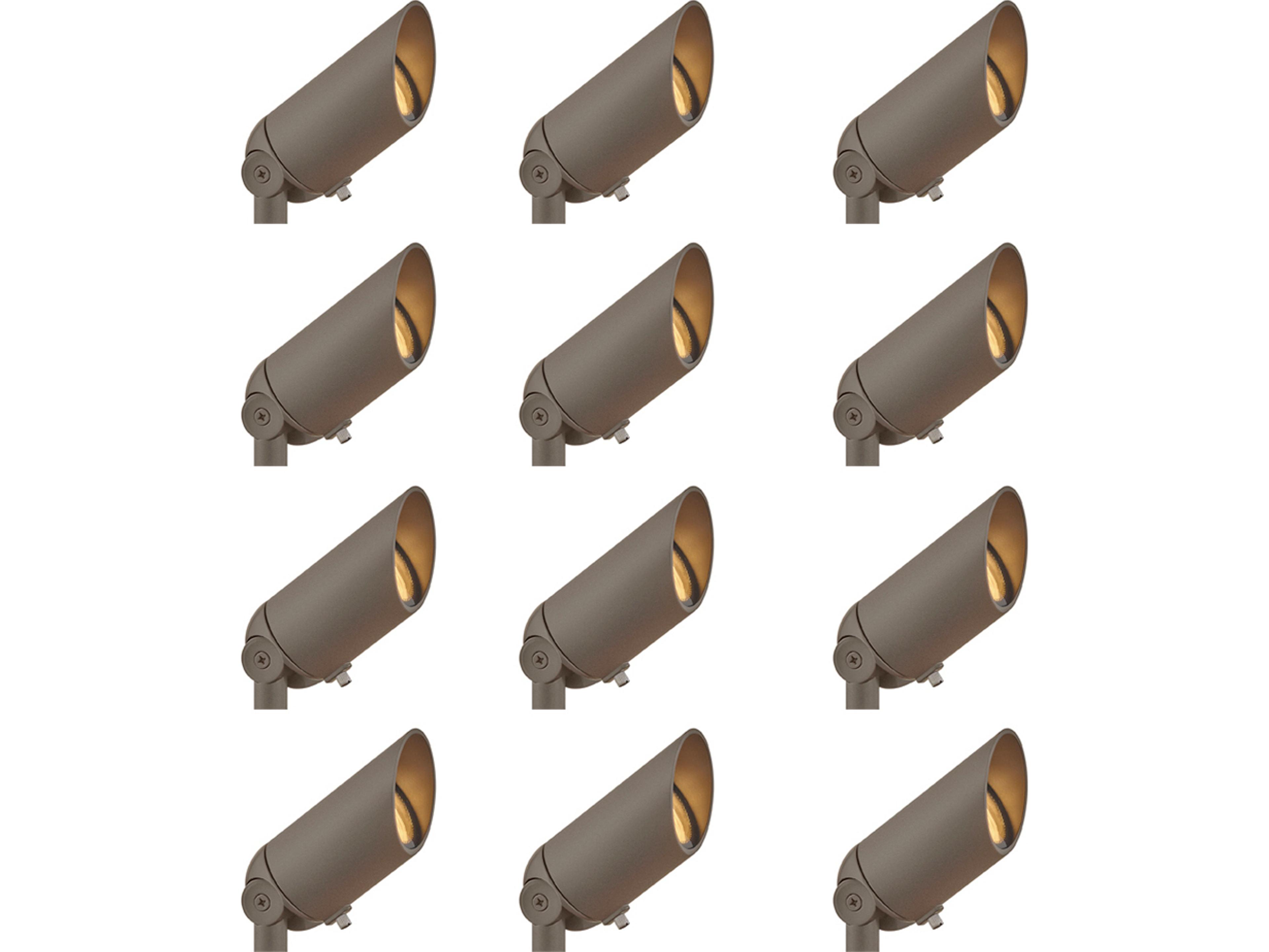 1-Light Outdoor Spot Light Set of 12