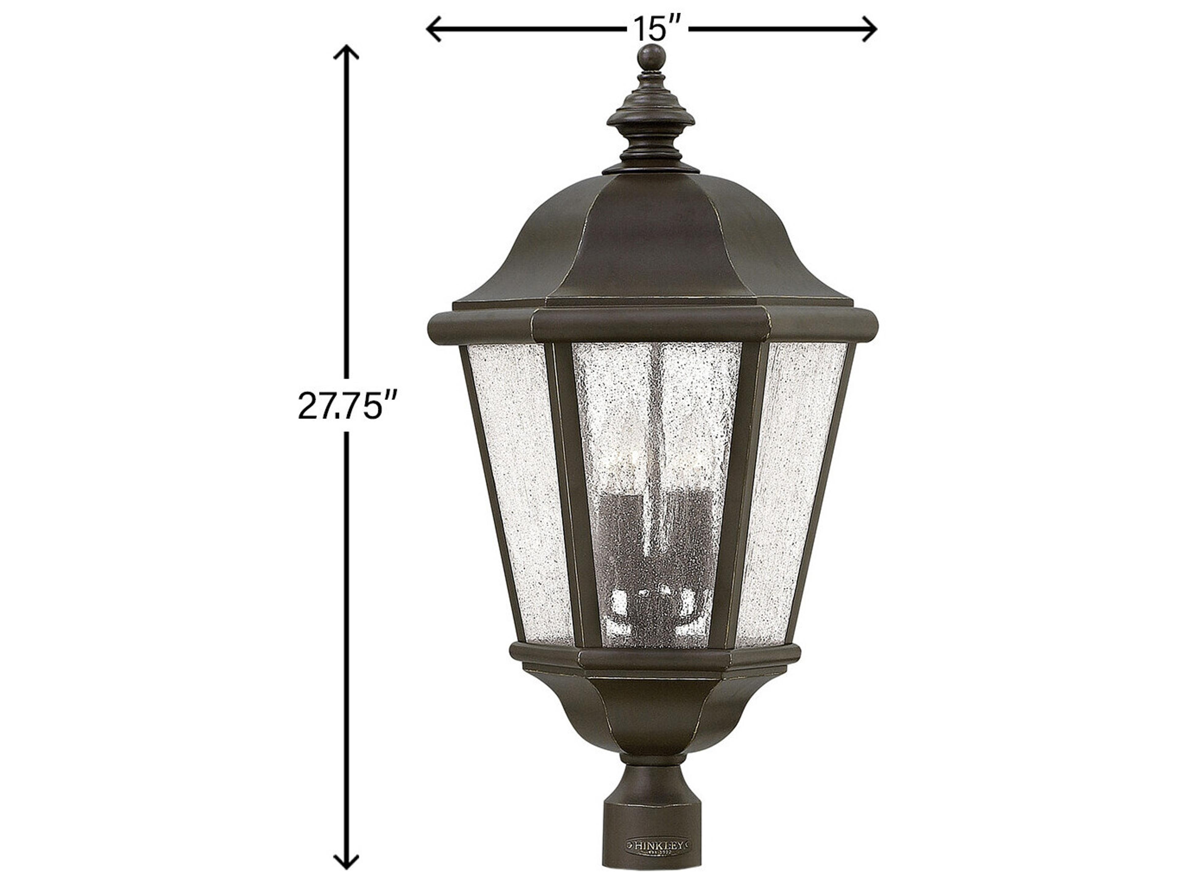 Hinkley Edgewater Outdoor Post Light