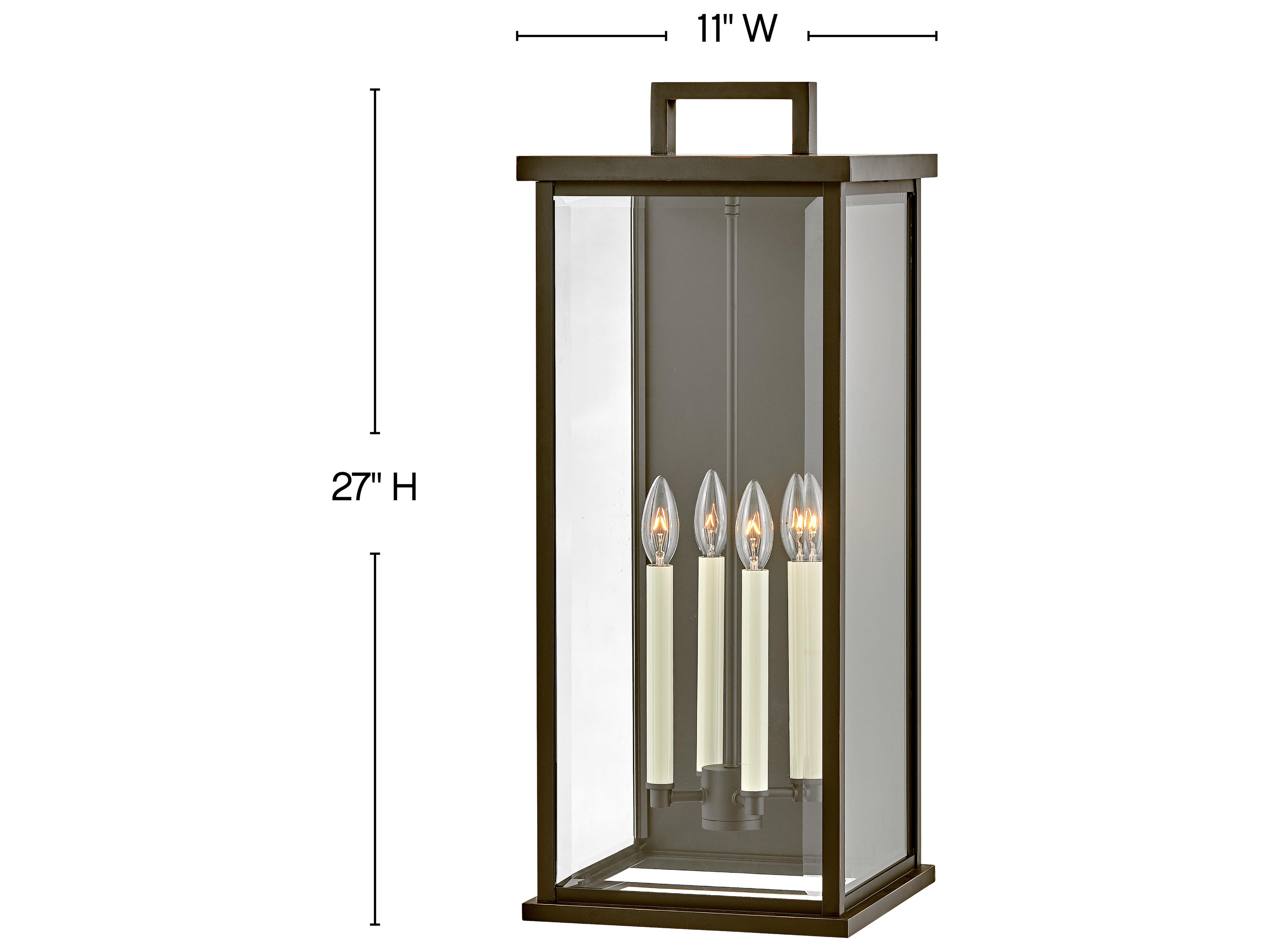 Hinkley Weymouth 4 - Light Outdoor Wall Light