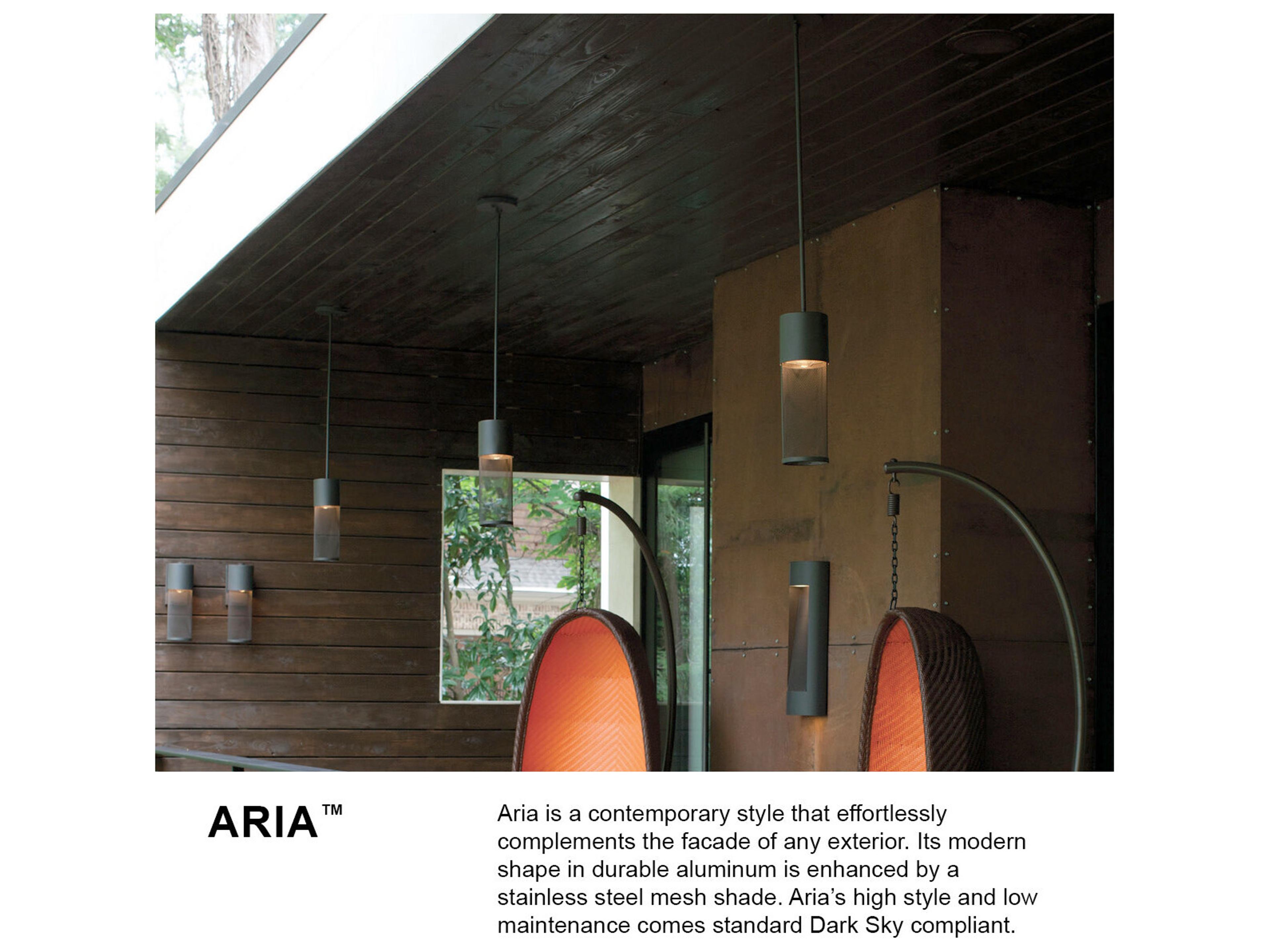 Hinkley Aria 1 Outdoor Wall Light