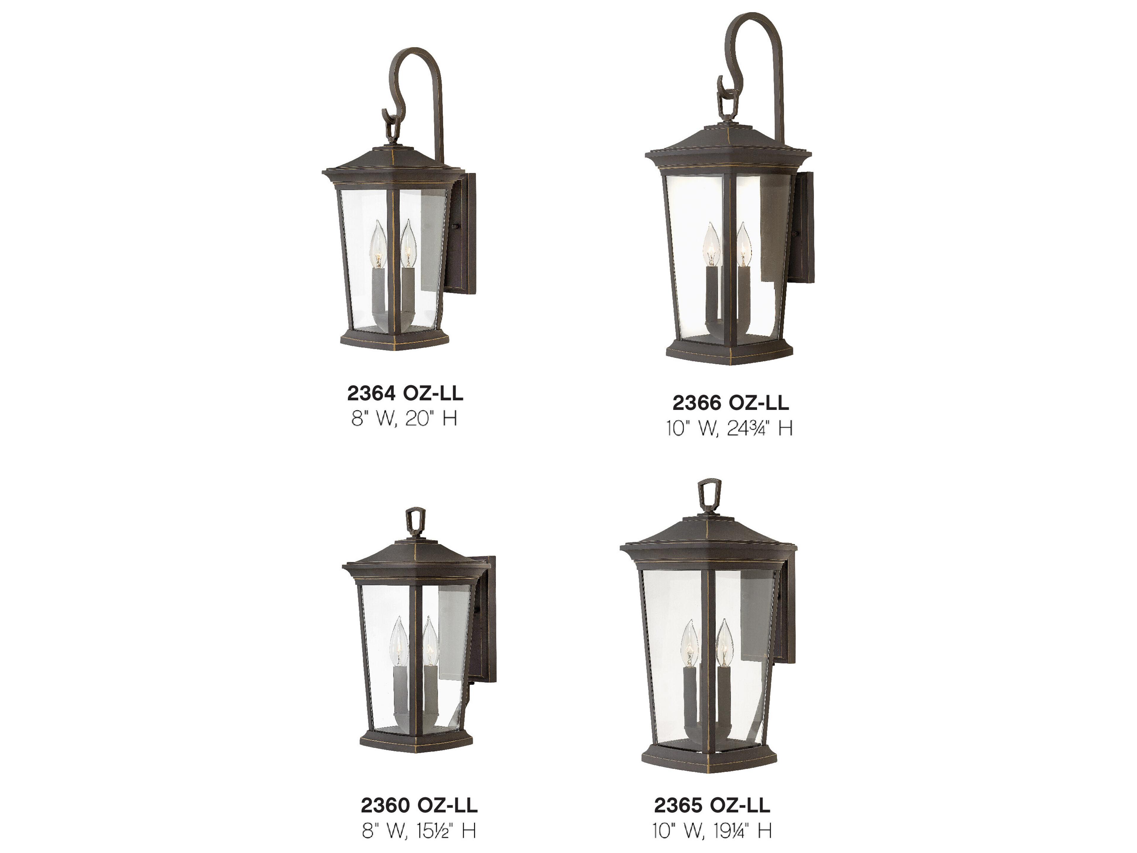 Hinkley Bromley 3 - Light Outdoor Wall Light