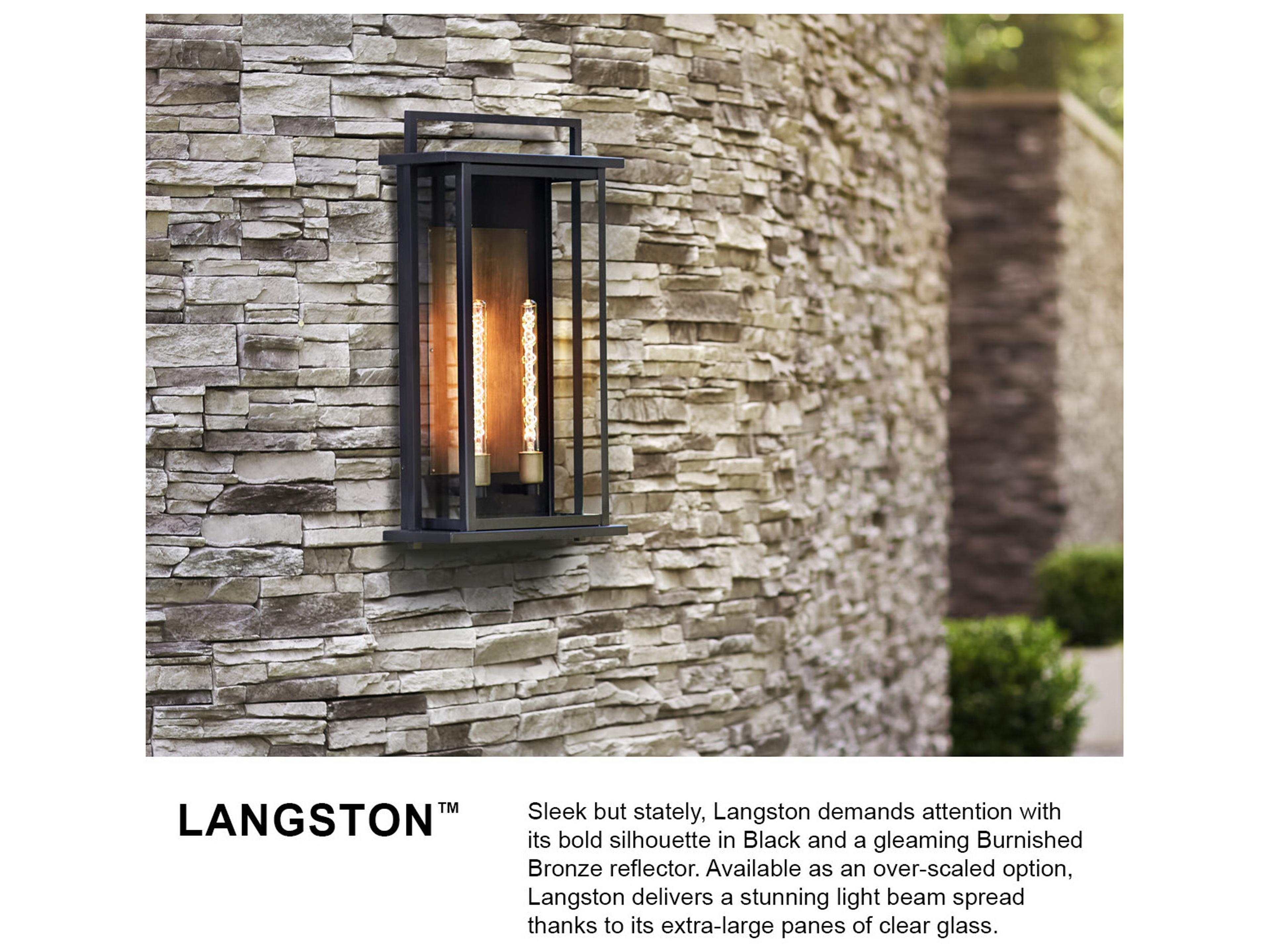 Hinkley Langston 1 - Light Outdoor Wall Light