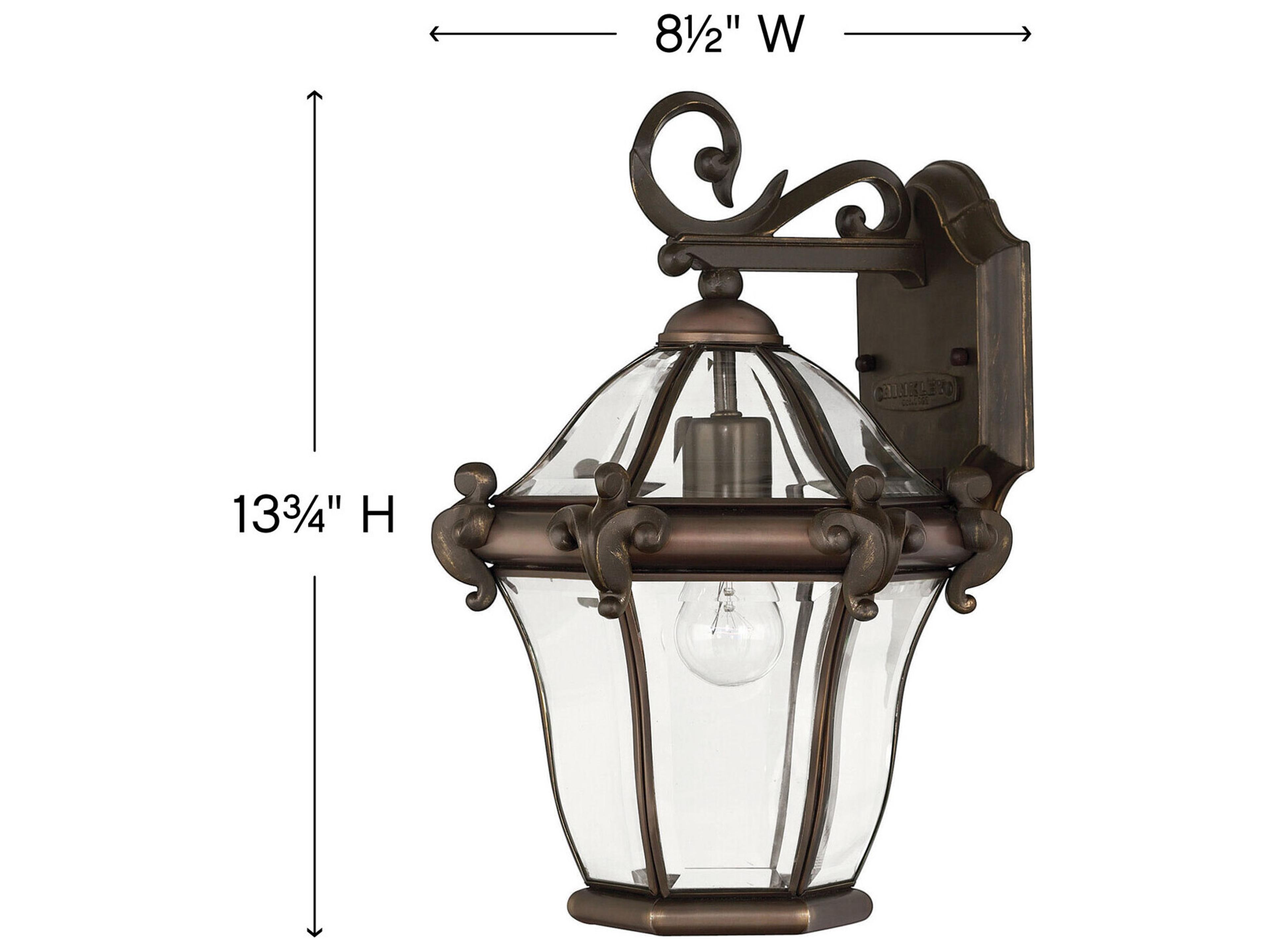Hinkley San Clemente Outdoor Wall Light