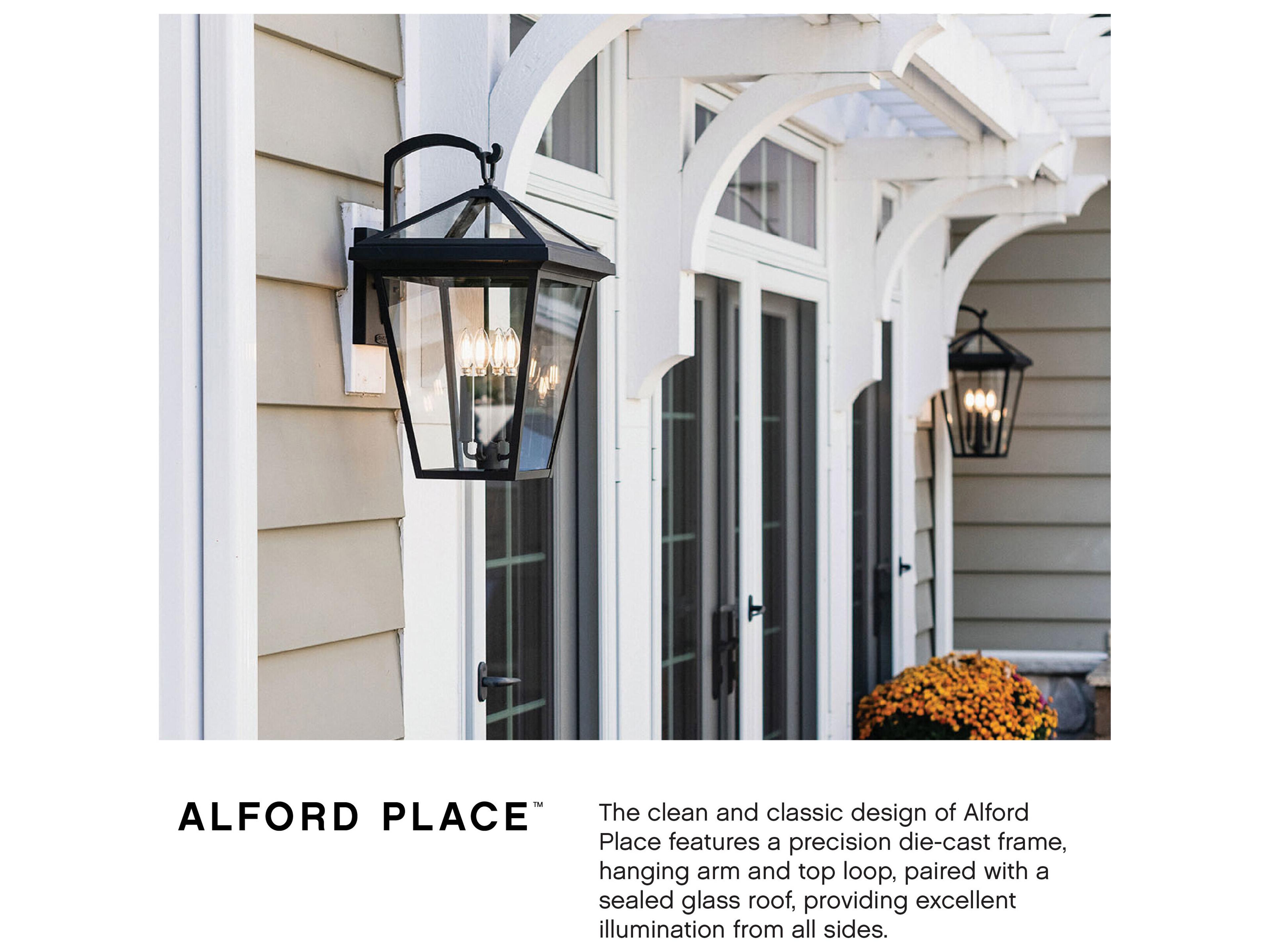 Hinkley Alford Place 2 - Light Outdoor Wall Light