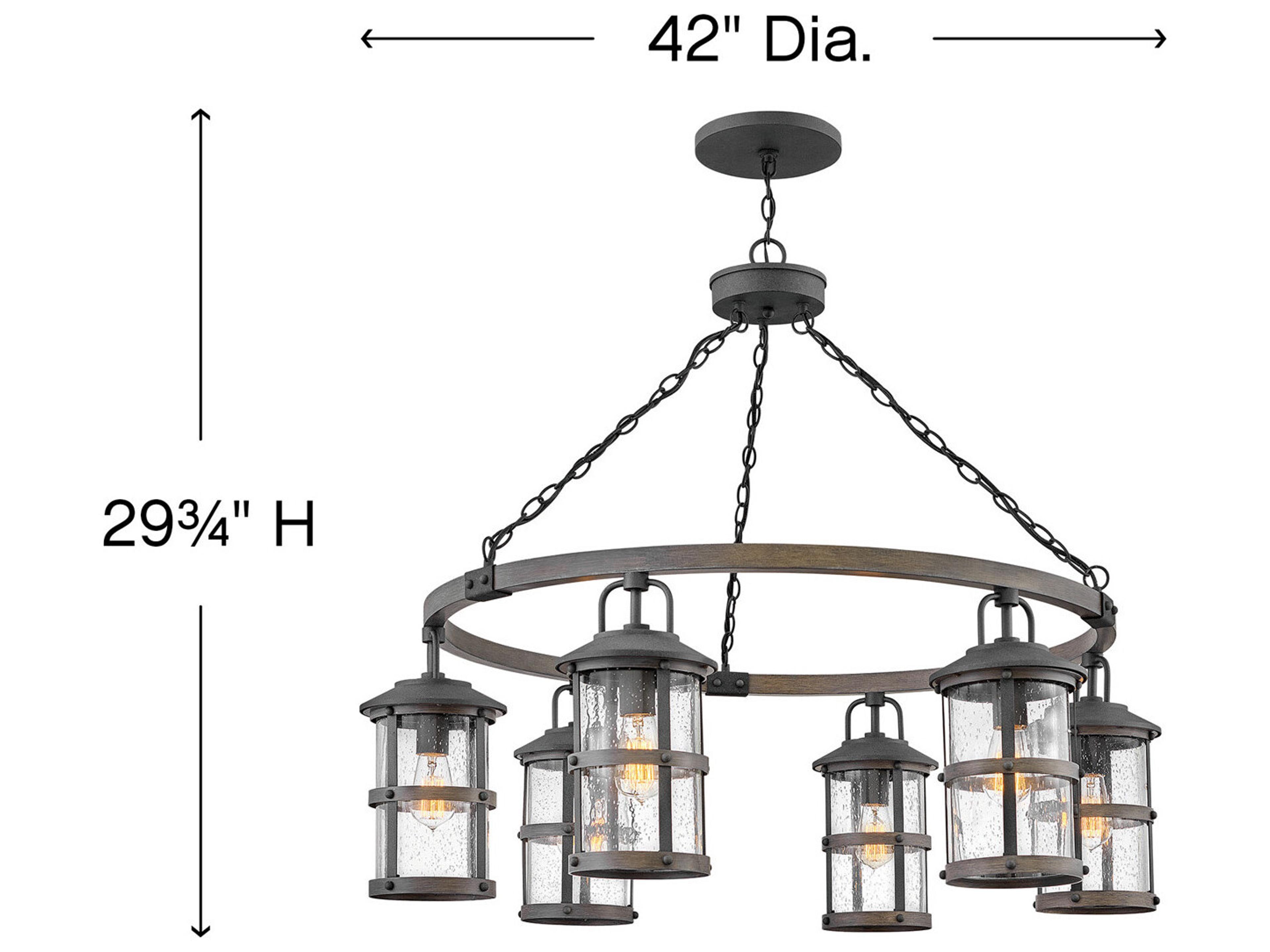 Hinkley Lakehouse 6 - Light Outdoor Hanging Light