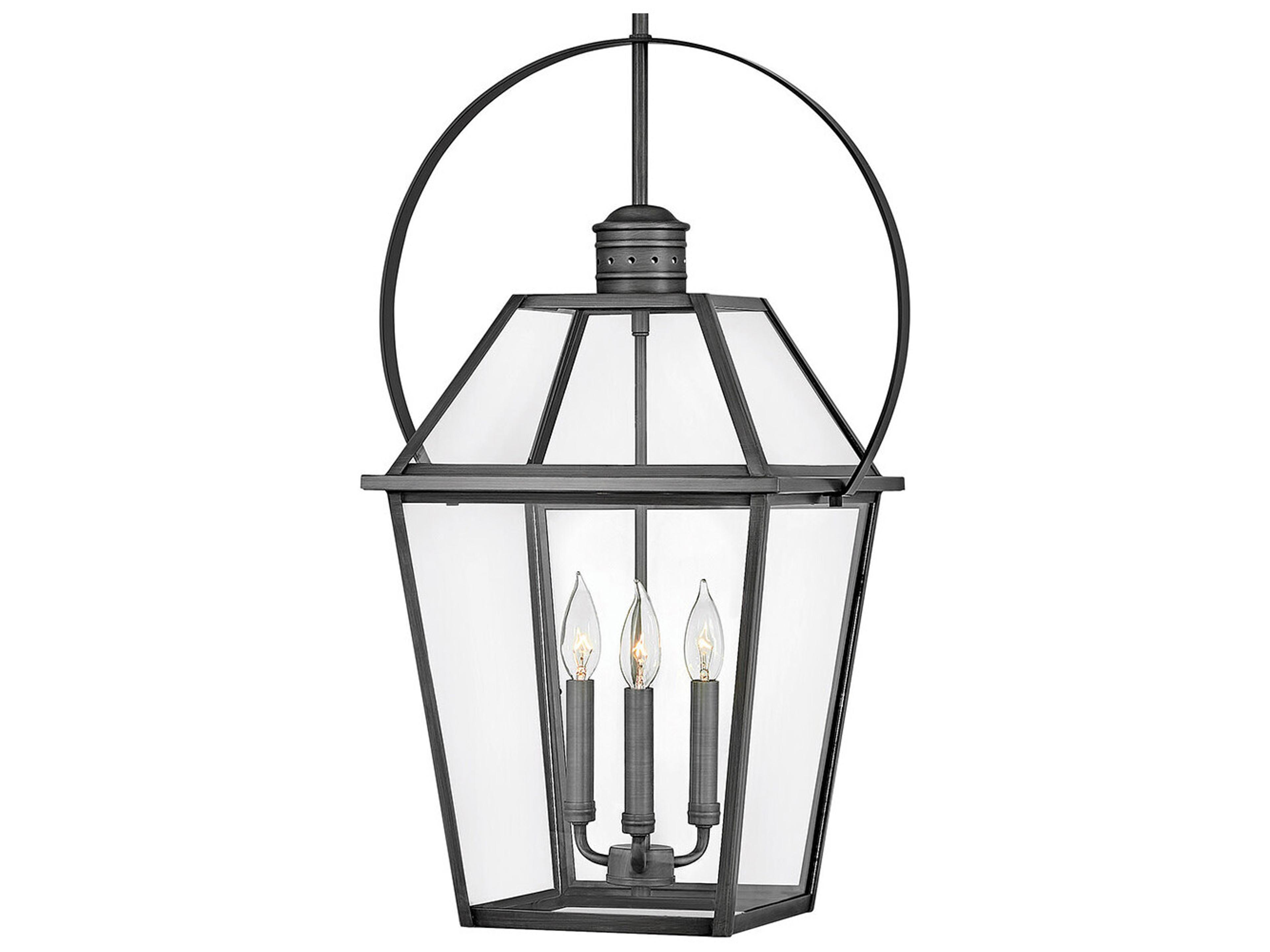 Hinkley Heritage 3 - Light Outdoor Hanging Light