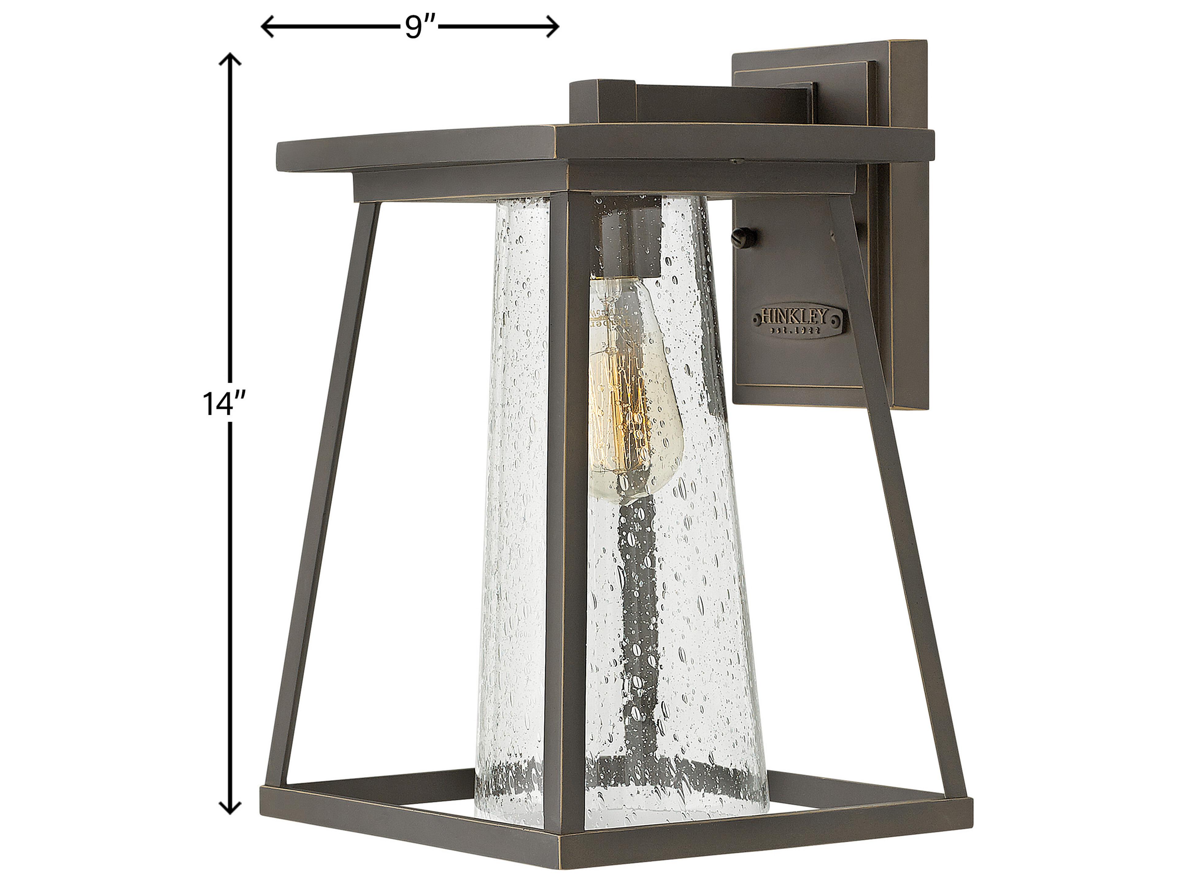 Hinkley Burke 1 Outdoor Wall Light