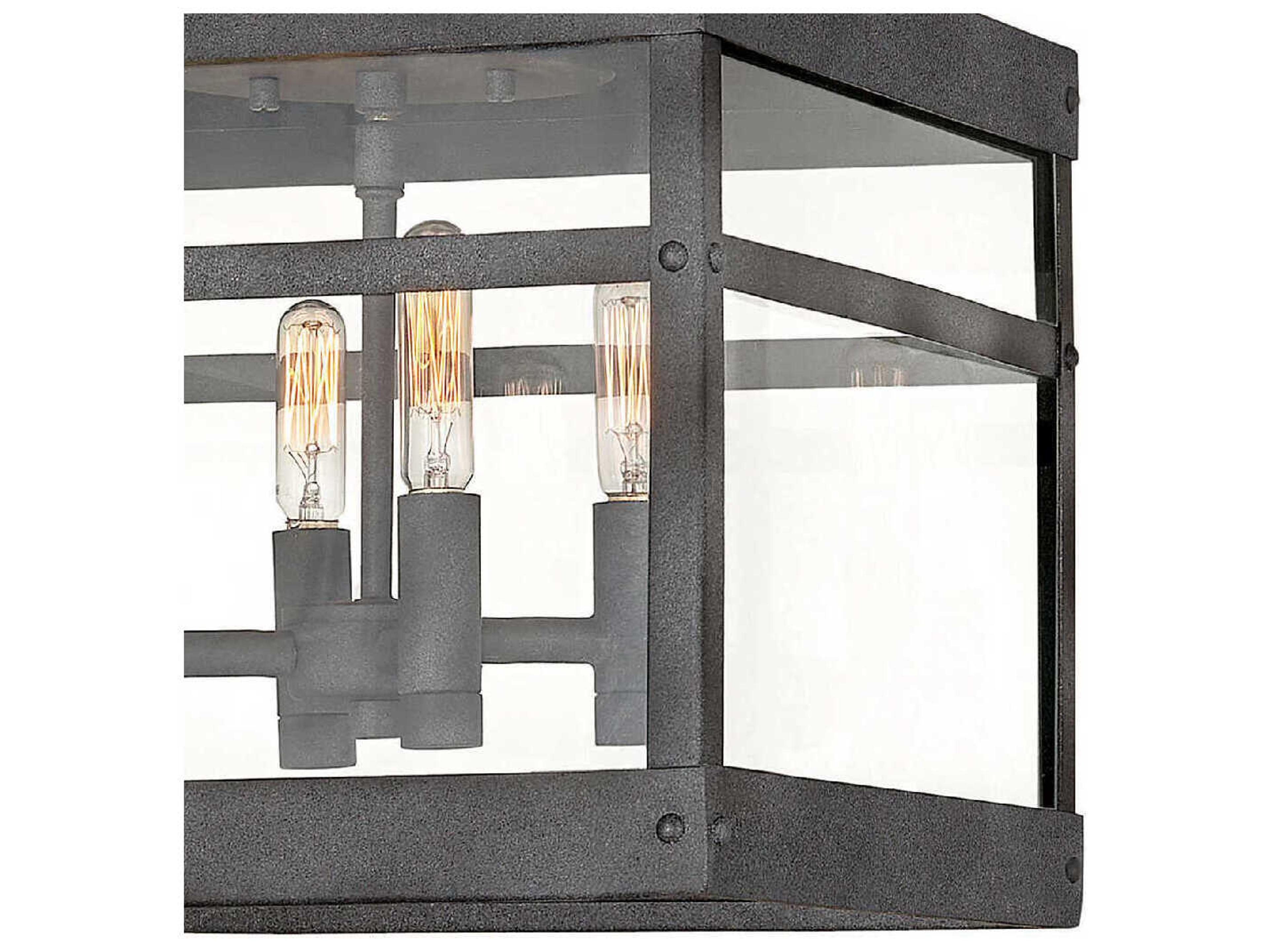 Hinkley Porter 4 - Light Outdoor Ceiling Light