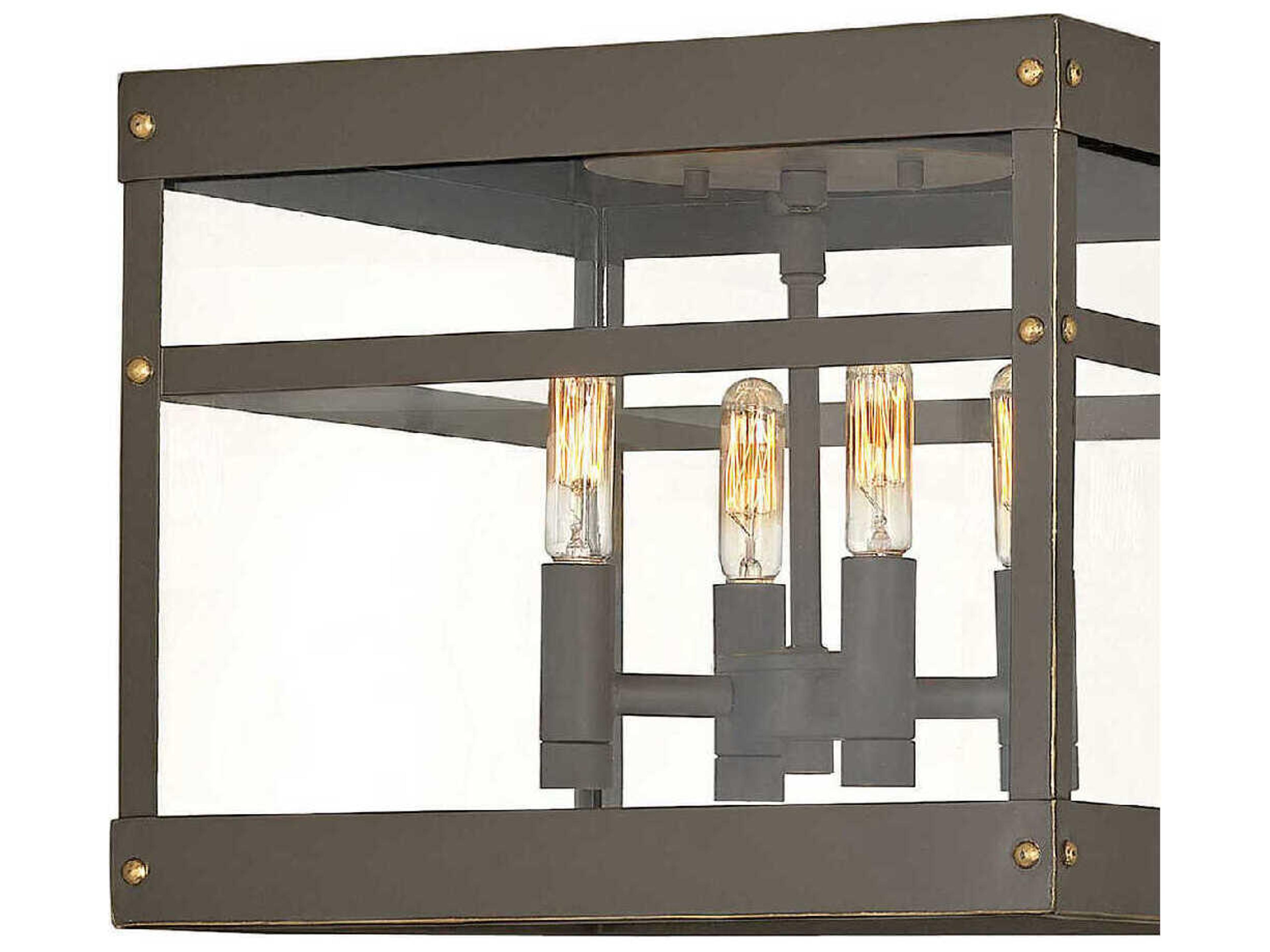 Hinkley Porter 4 - Light Outdoor Ceiling Light