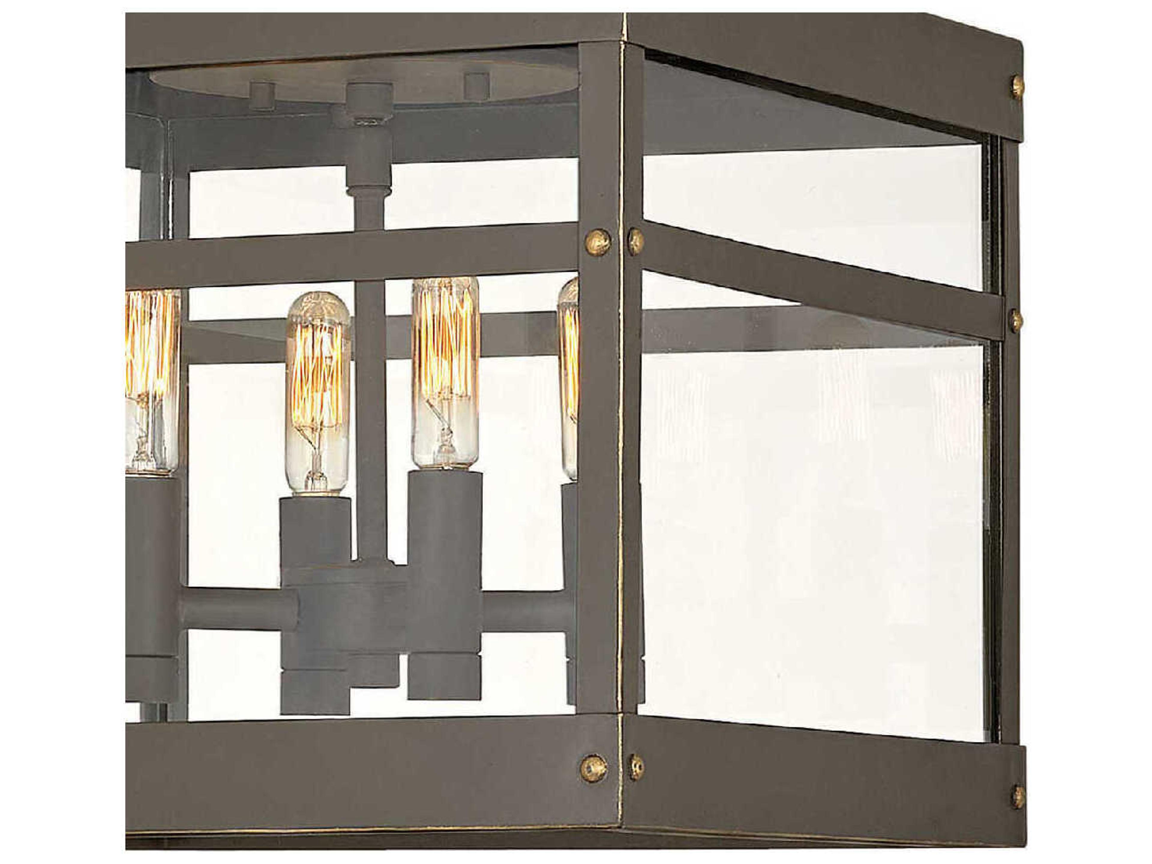 Hinkley Porter 4 - Light Outdoor Ceiling Light