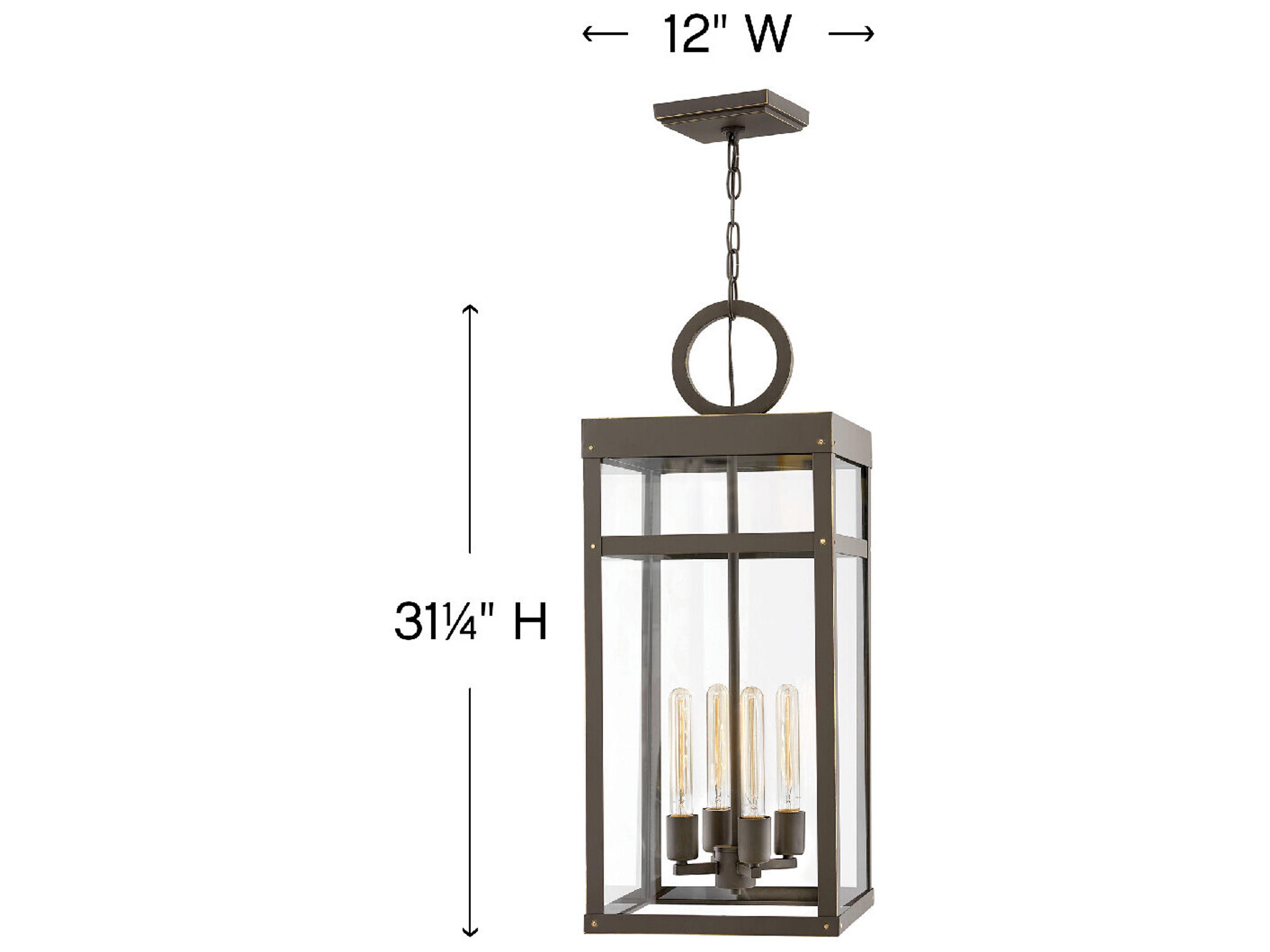 Hinkley Porter Outdoor Hanging Light