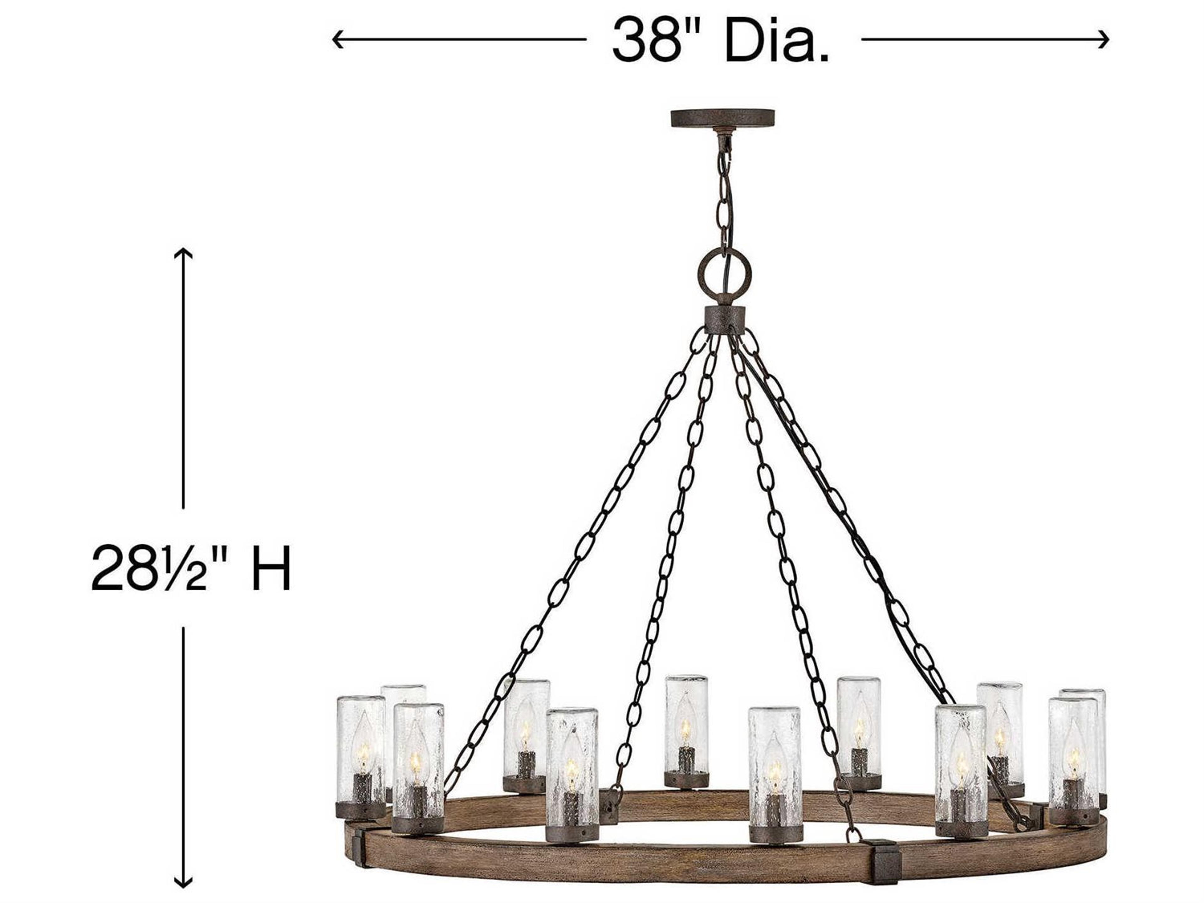 Hinkley Sawyer 12 Outdoor Hanging Light