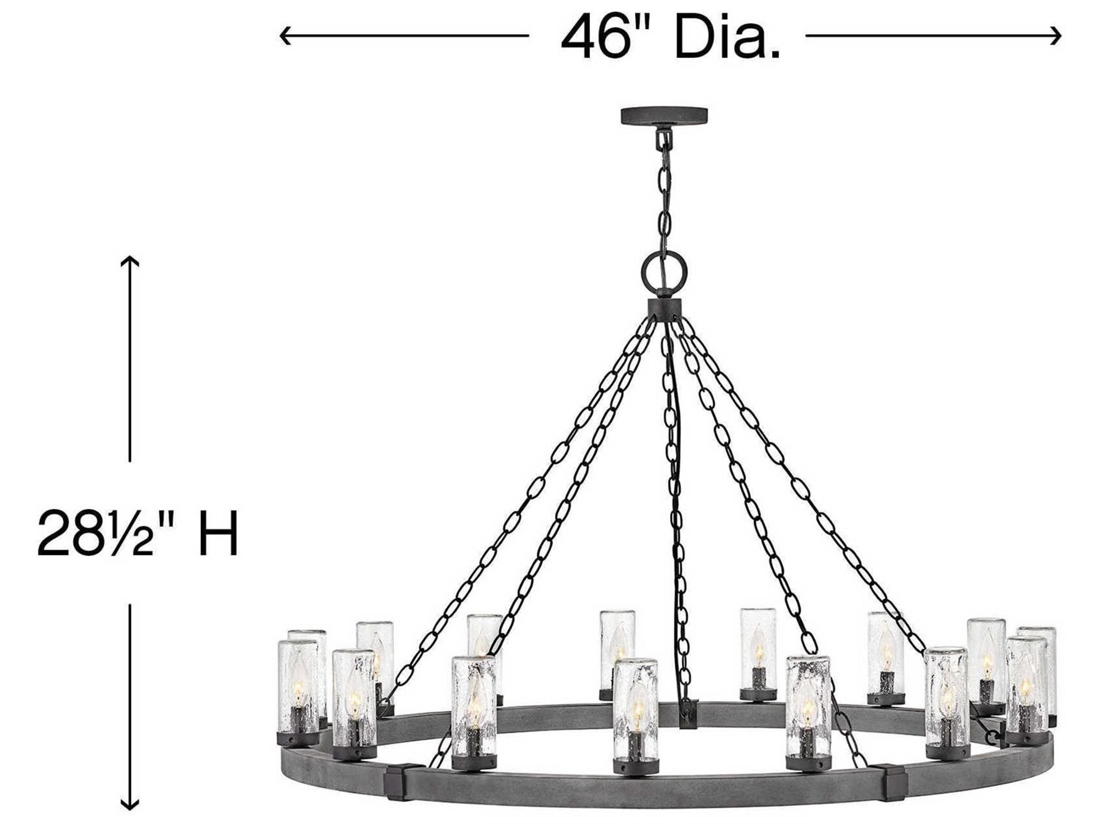 Hinkley Sawyer 15 Outdoor Hanging Light
