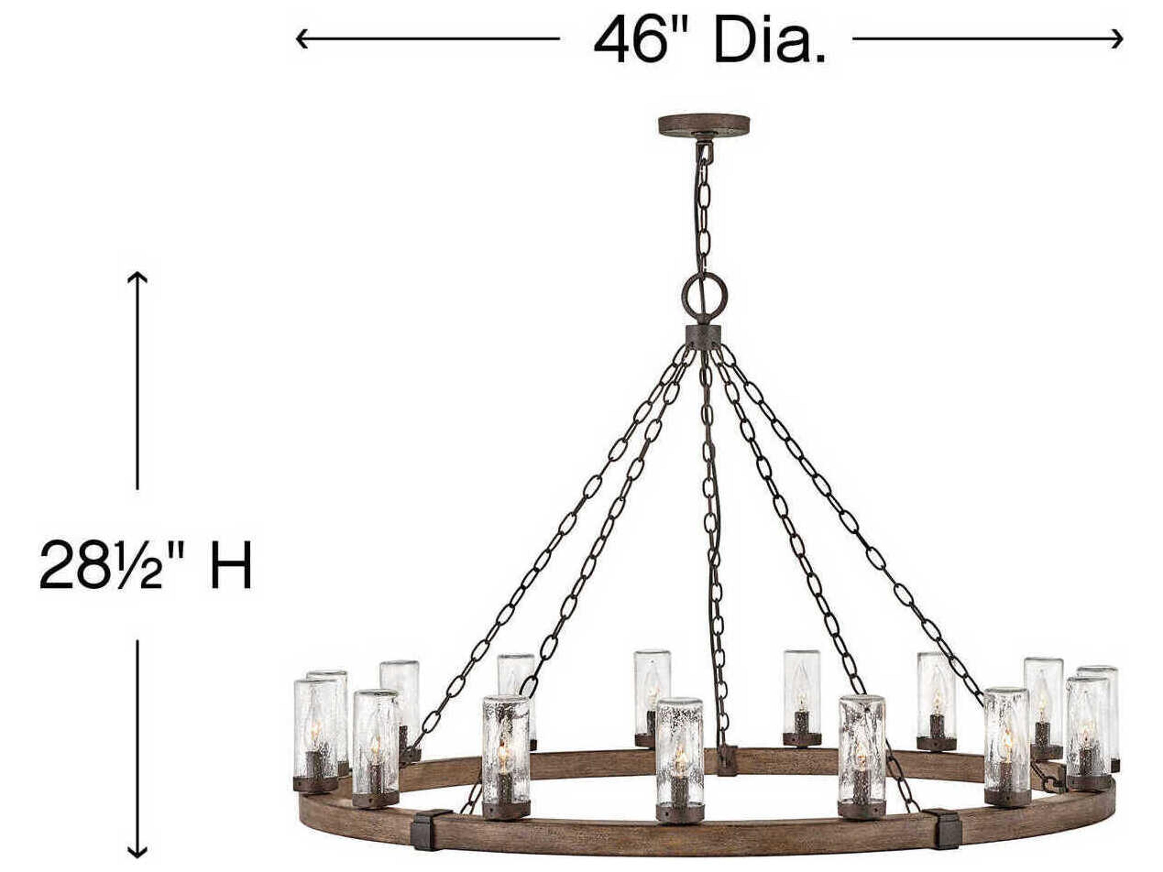 Hinkley Sawyer 15 Outdoor Hanging Light