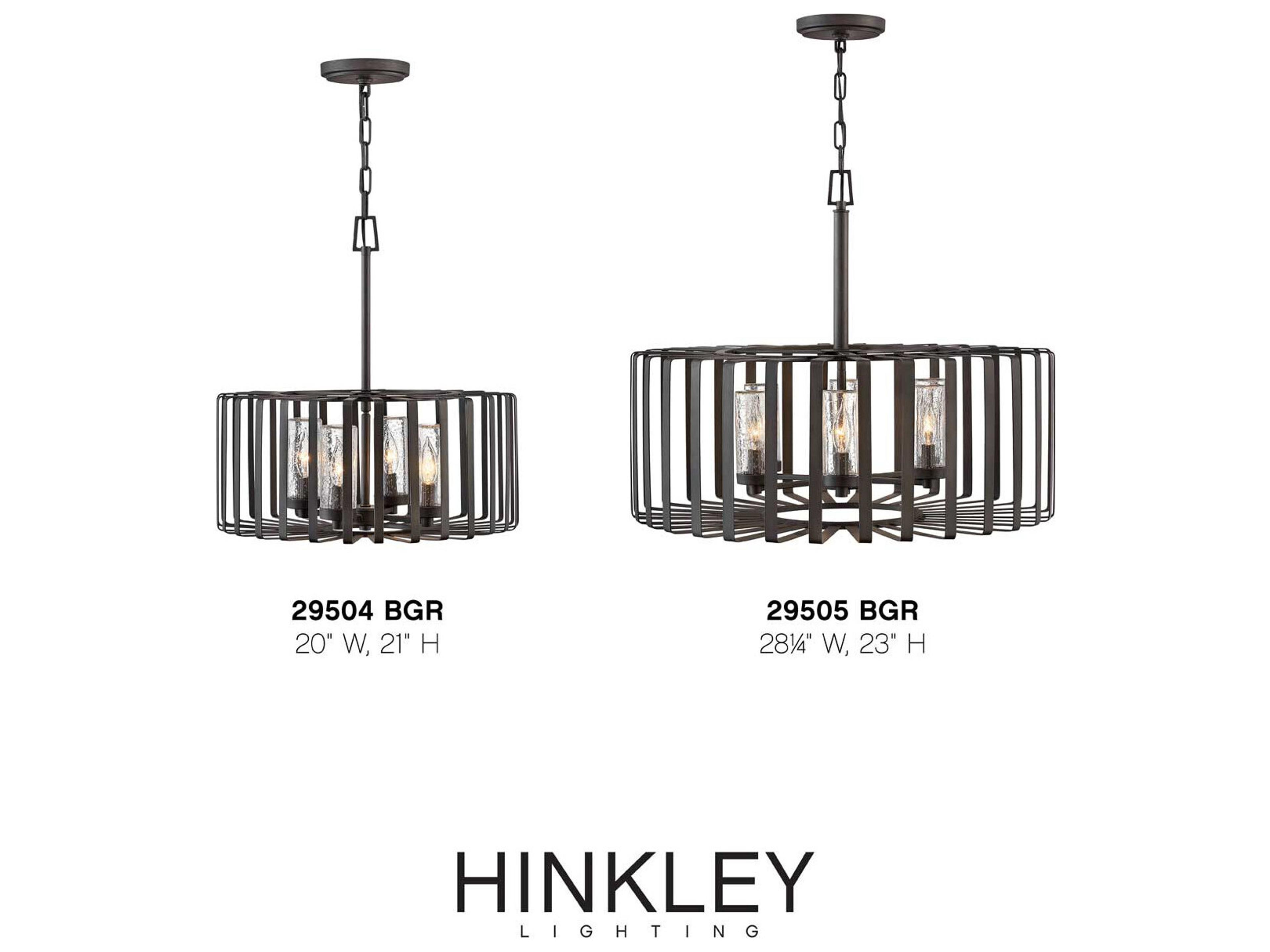 Hinkley Open Air 4 - Light Outdoor Hanging Light