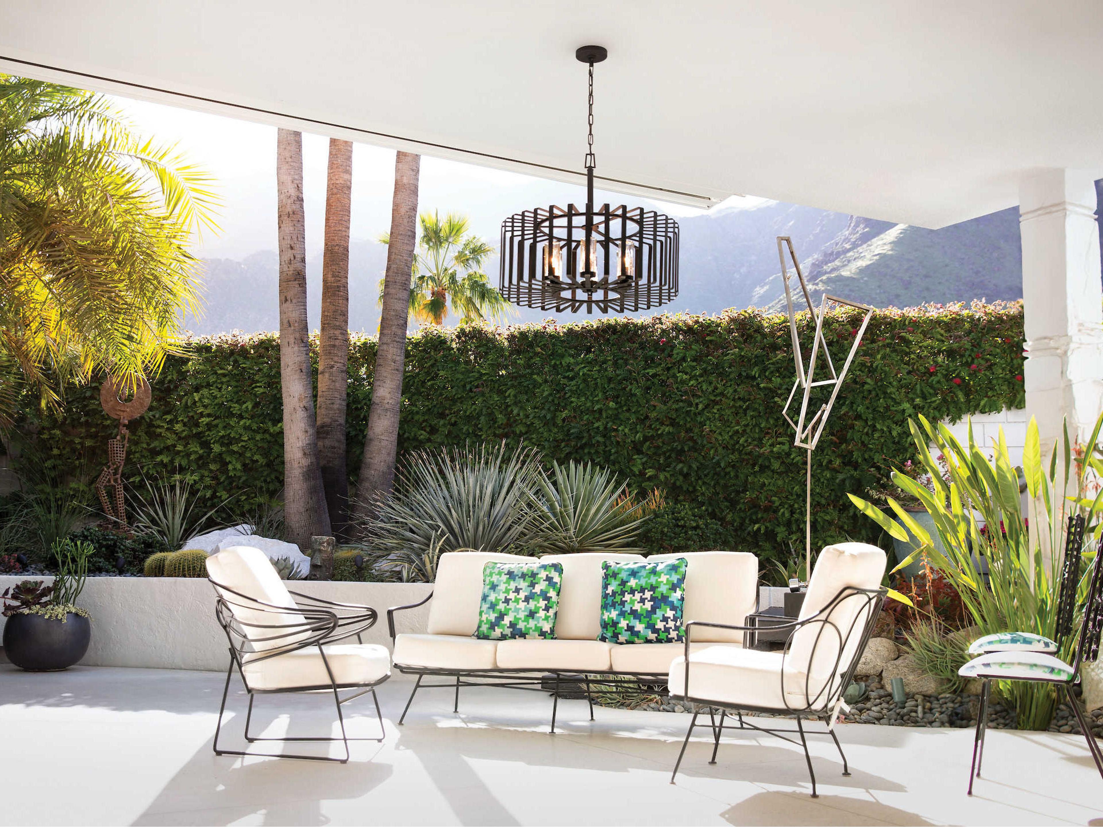 Hinkley Open Air 6 - Light Outdoor Hanging Light