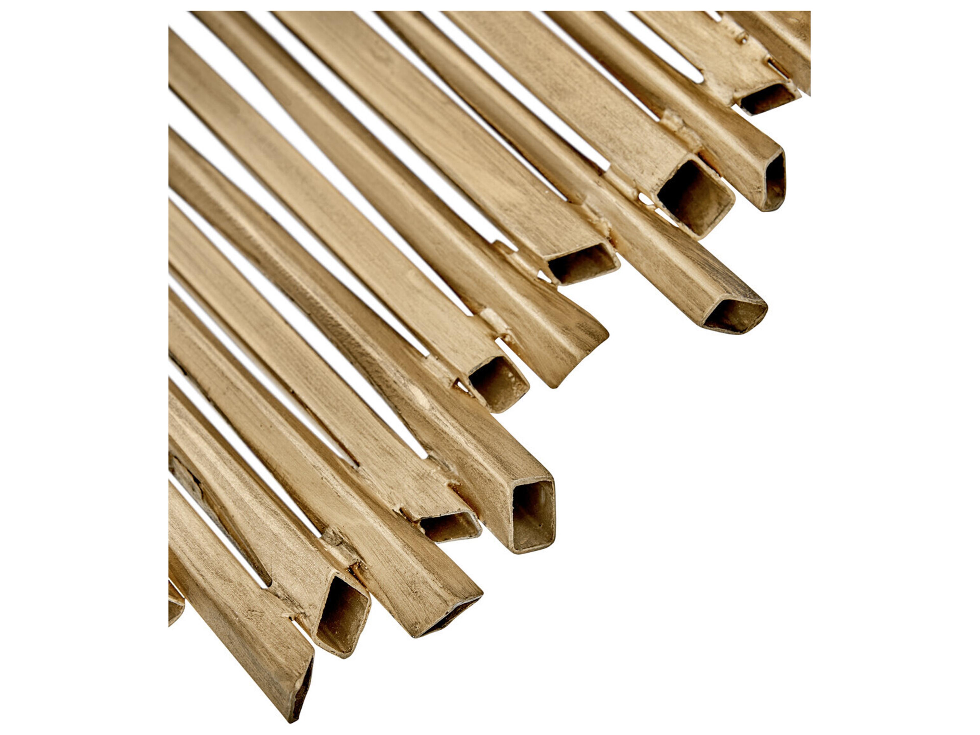 Hinkley Roca 3-Light Burnished Gold Drum Pendant