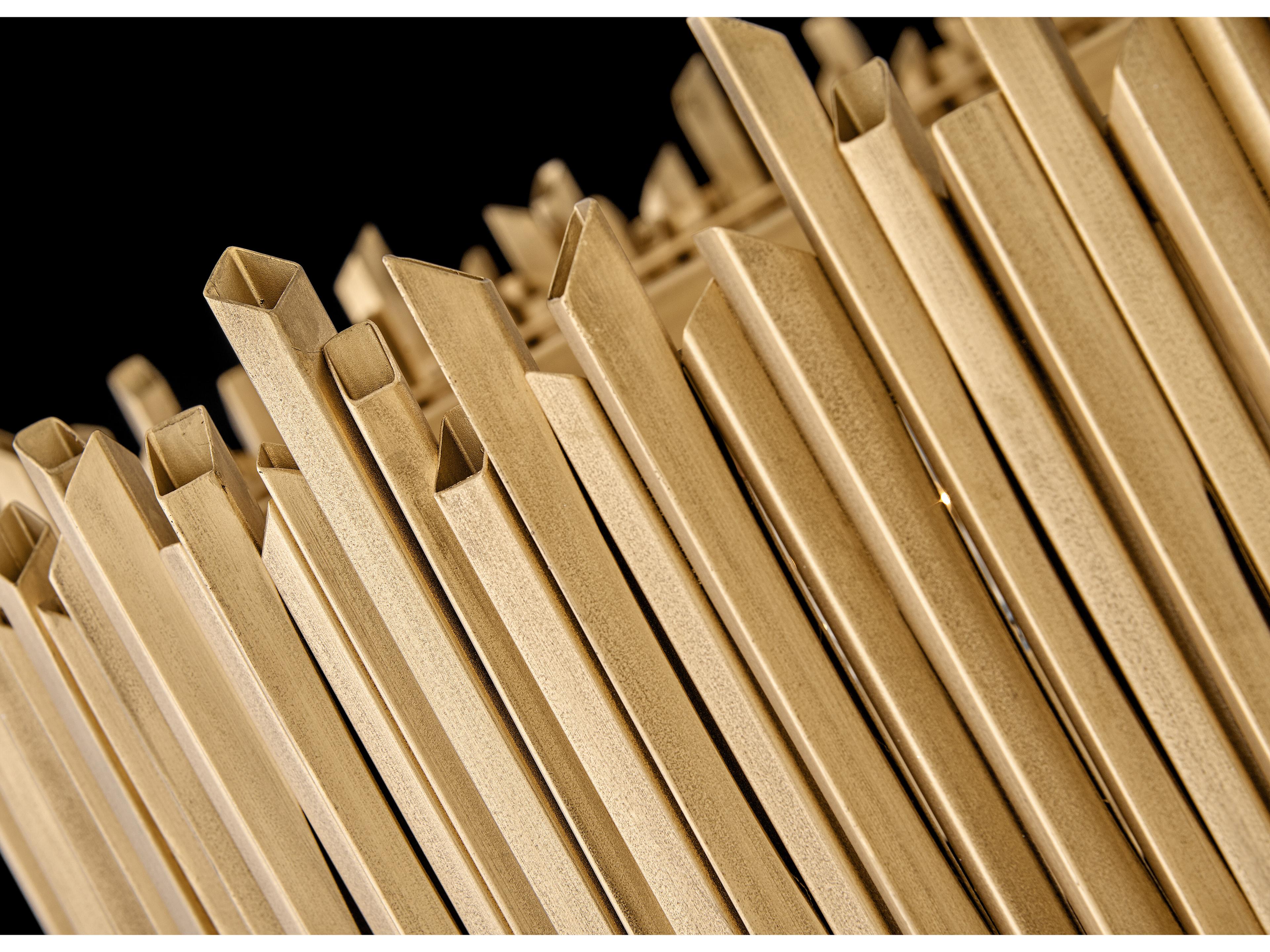 Hinkley Roca 8-Light Burnished Gold LED Pendant