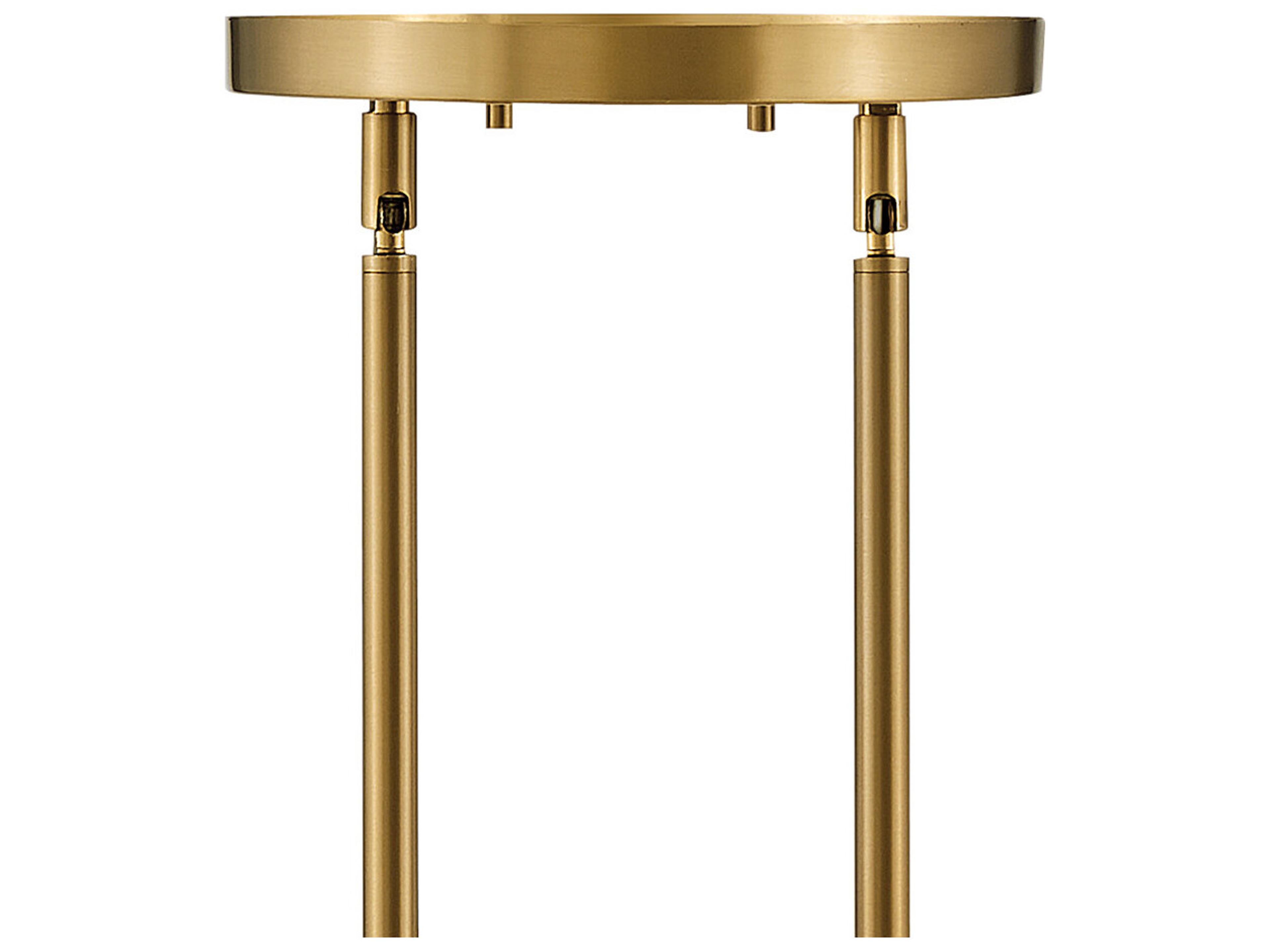 Hinkley Alchemy 16-Light6-Light Lacquered Brass Glass Globe Chandelier