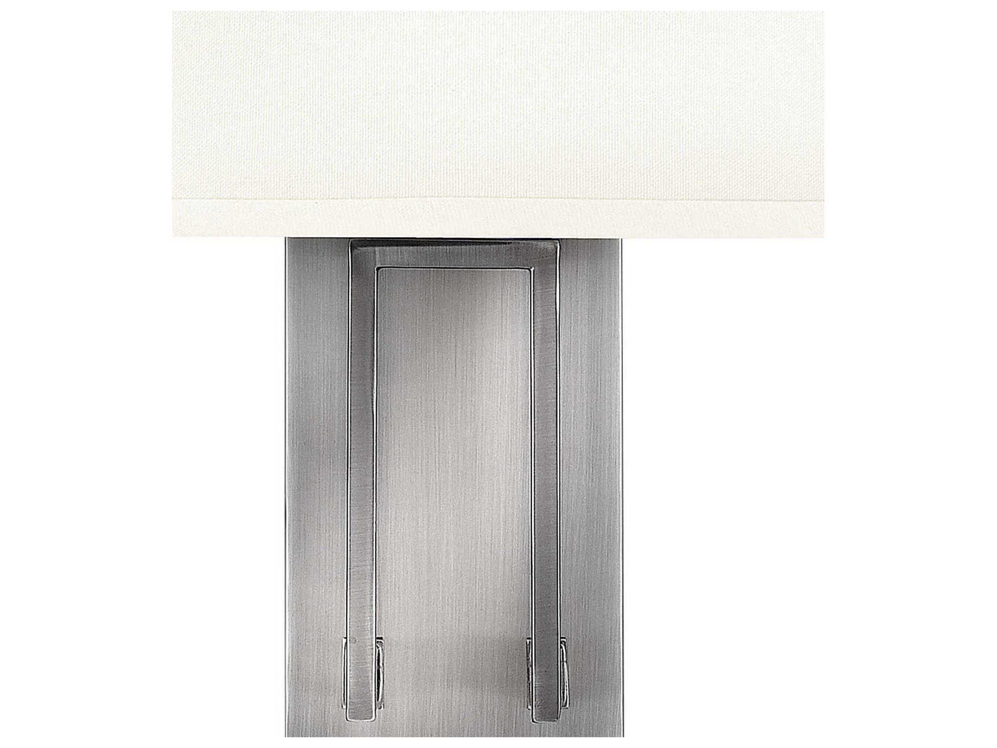 Hinkley Hampton 2-Light Antique Nickel Wall Sconce