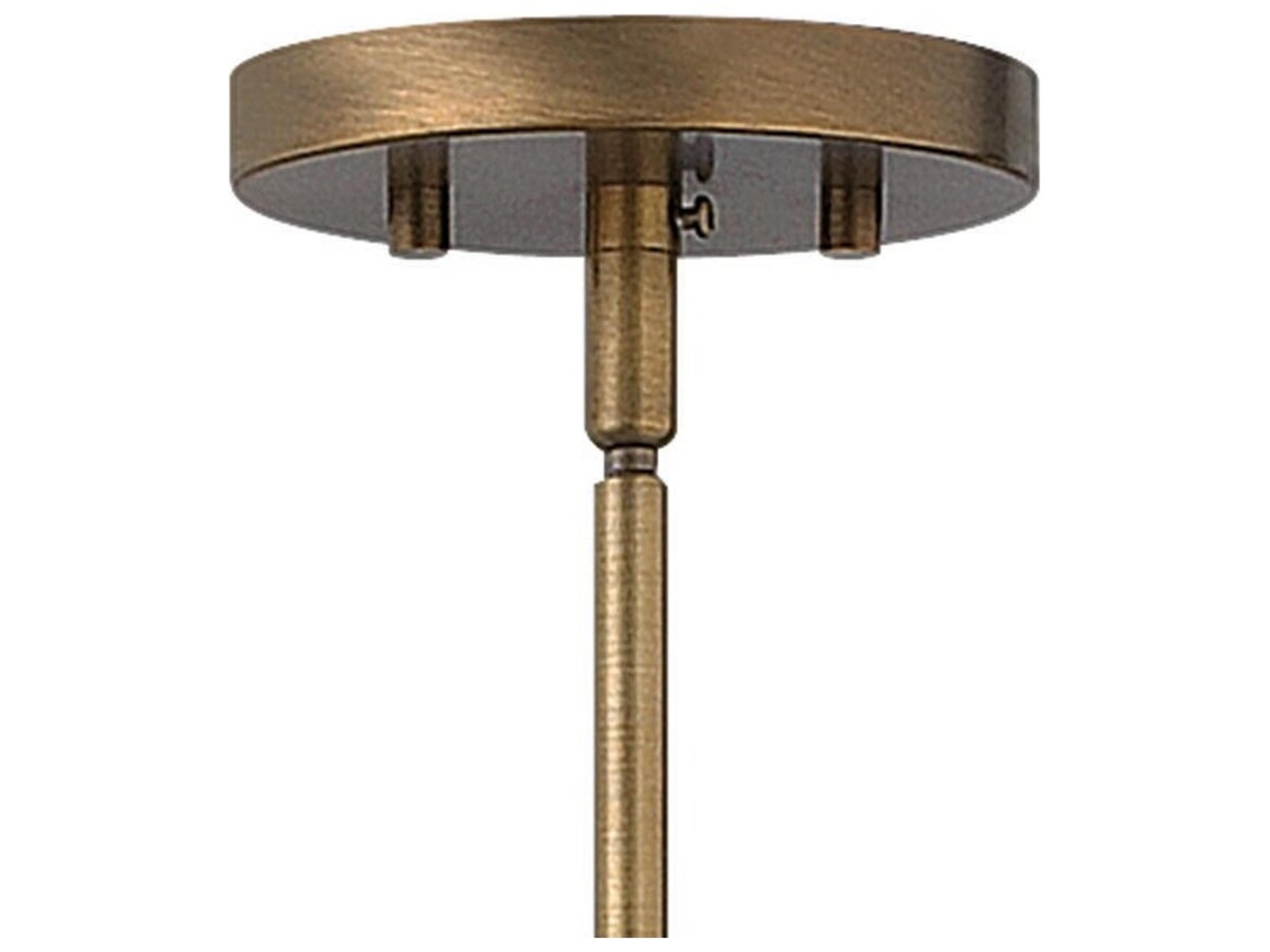 Hinkley Fulton 1-Light Bronze Brown Geometric Pendant