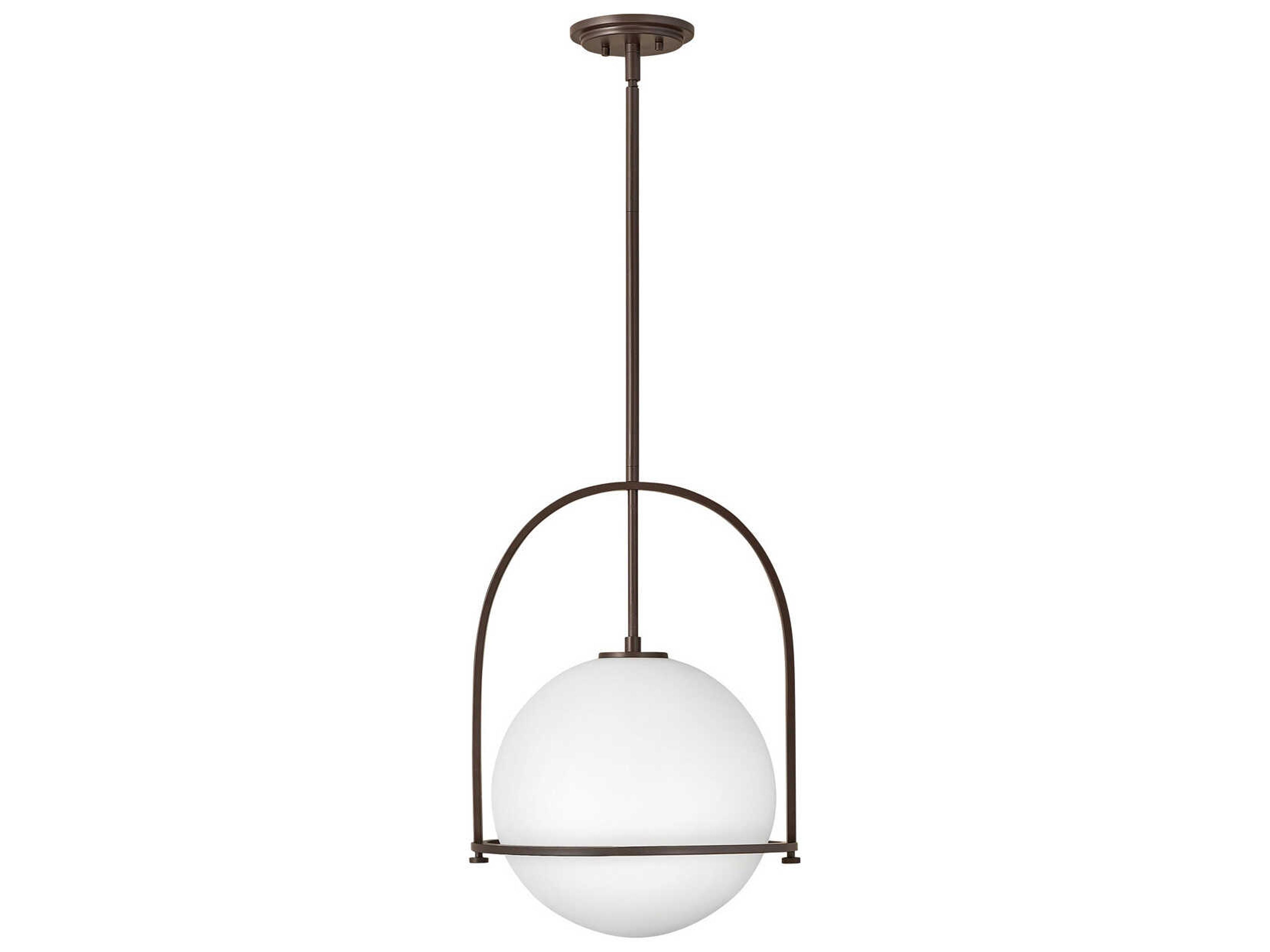 Somerset 1-Light Buckeye Bronze Globe Pendant