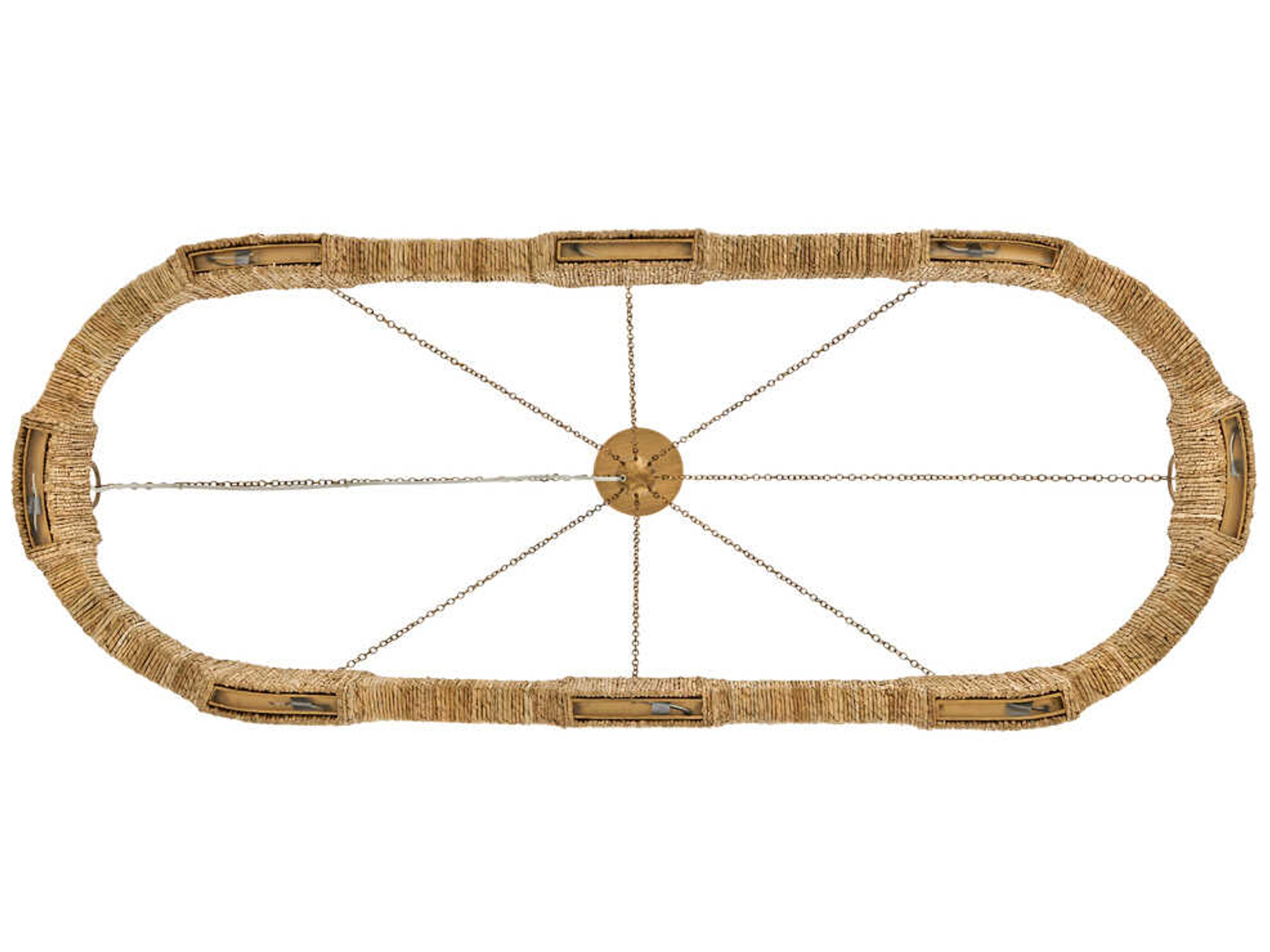 Hinkley Raffi 1-Light Burnished Gold LED Island Pendant