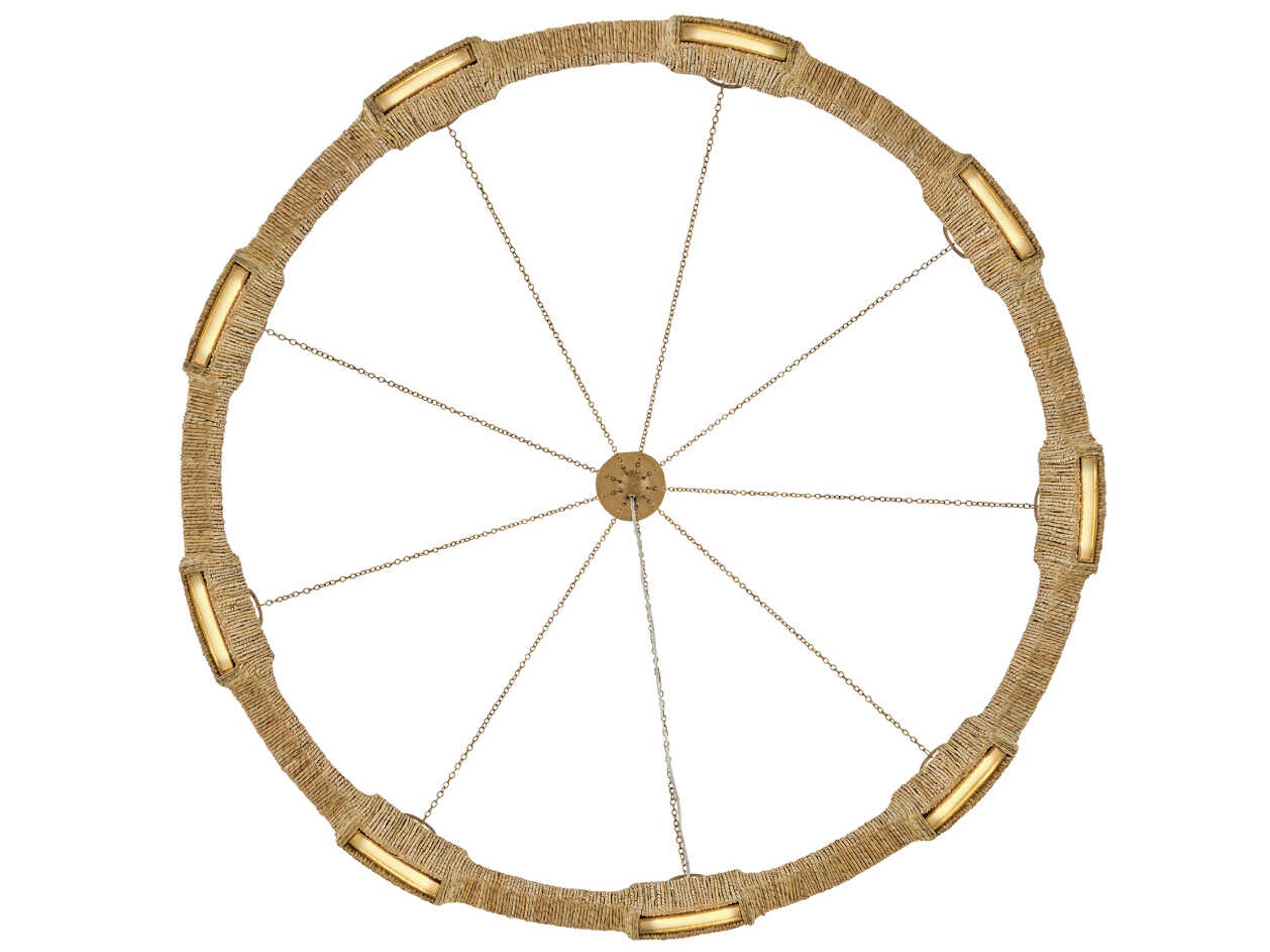 Hinkley Raffi 1-Light Burnished Gold LED Round Pendant