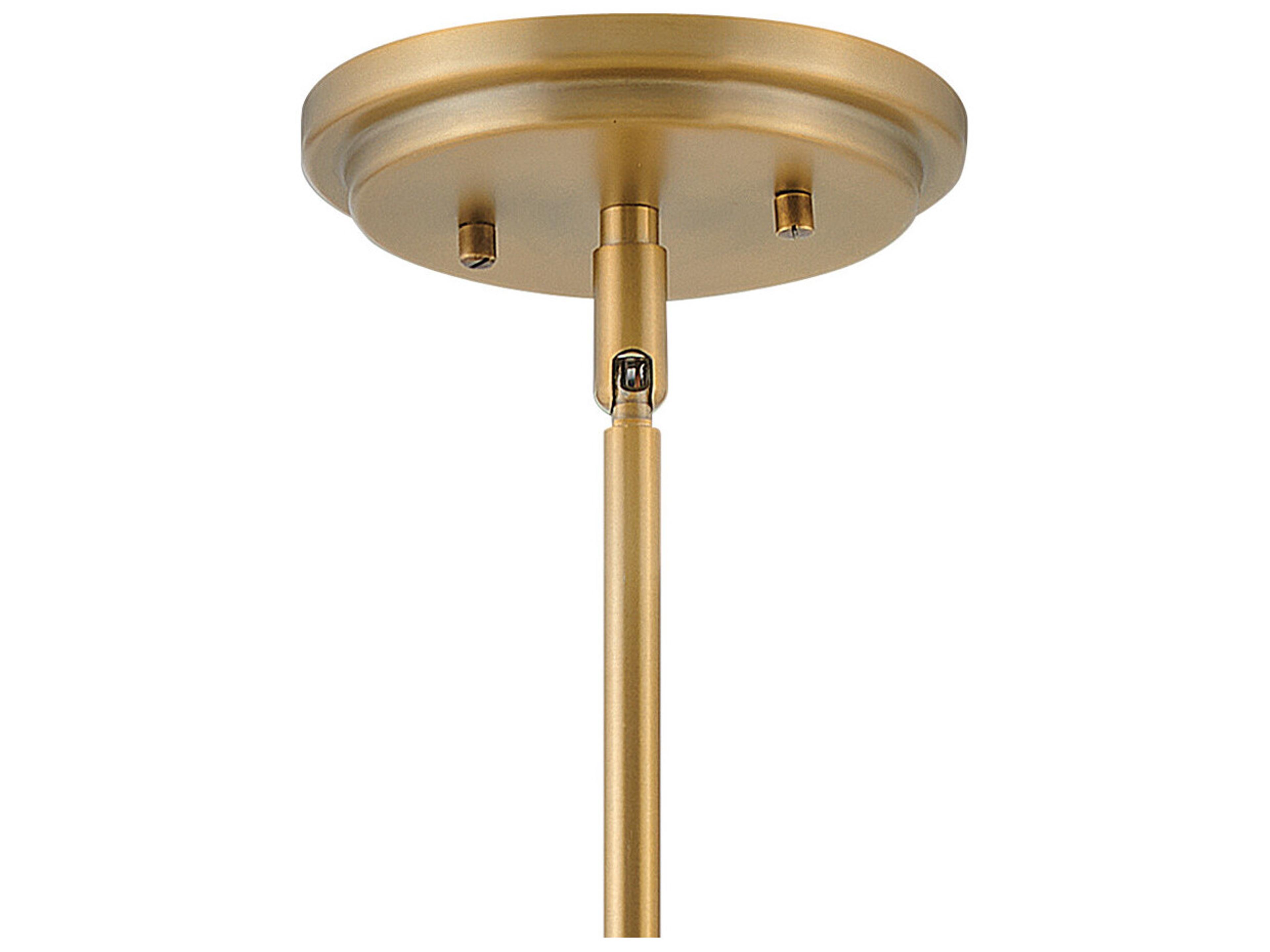 Hinkley Argo 1-Light Pale Blue Brass LED Dome Pendant