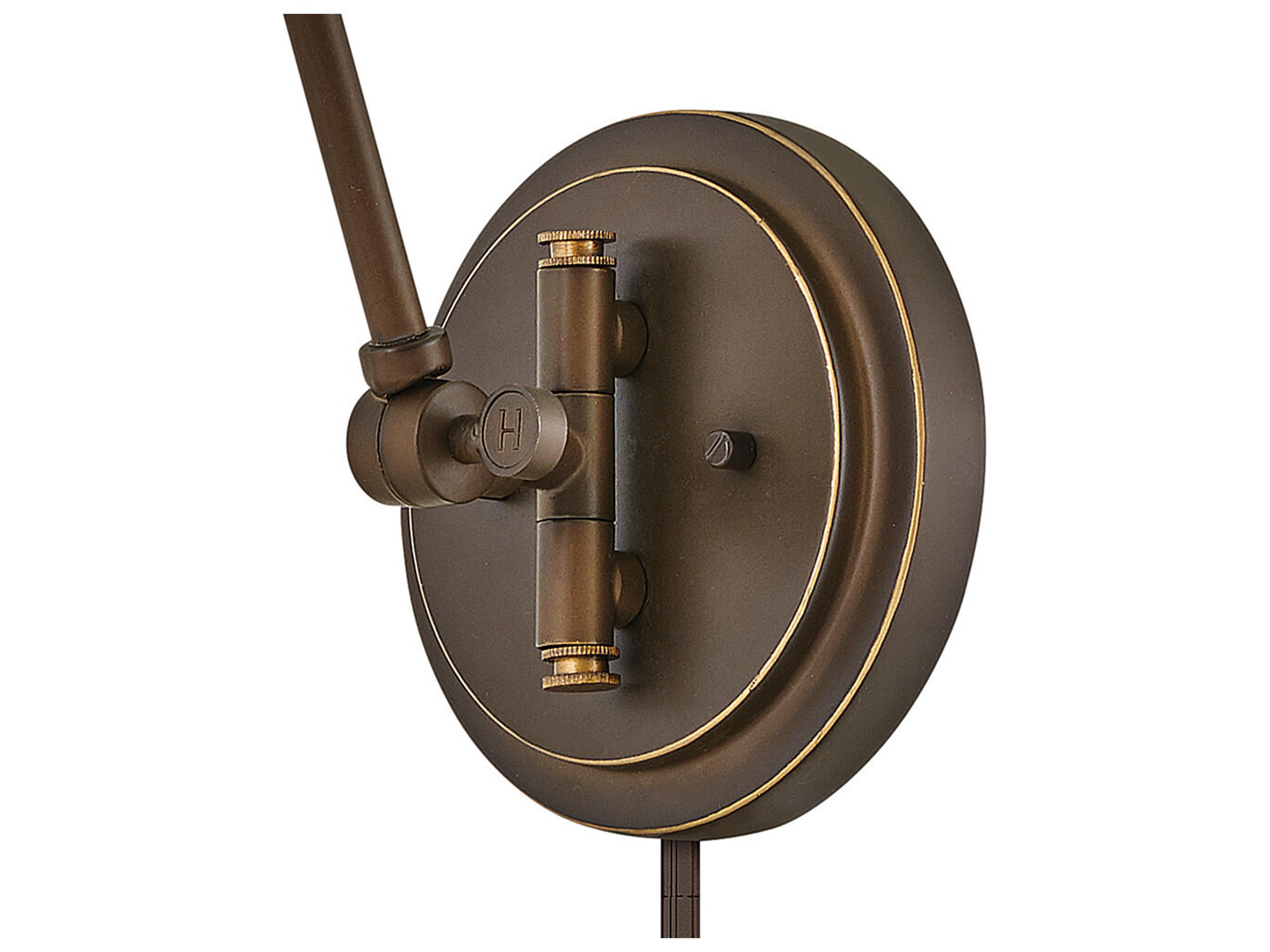 Hinkley Arti 1-Light Swing Arm Light with 21" Extension