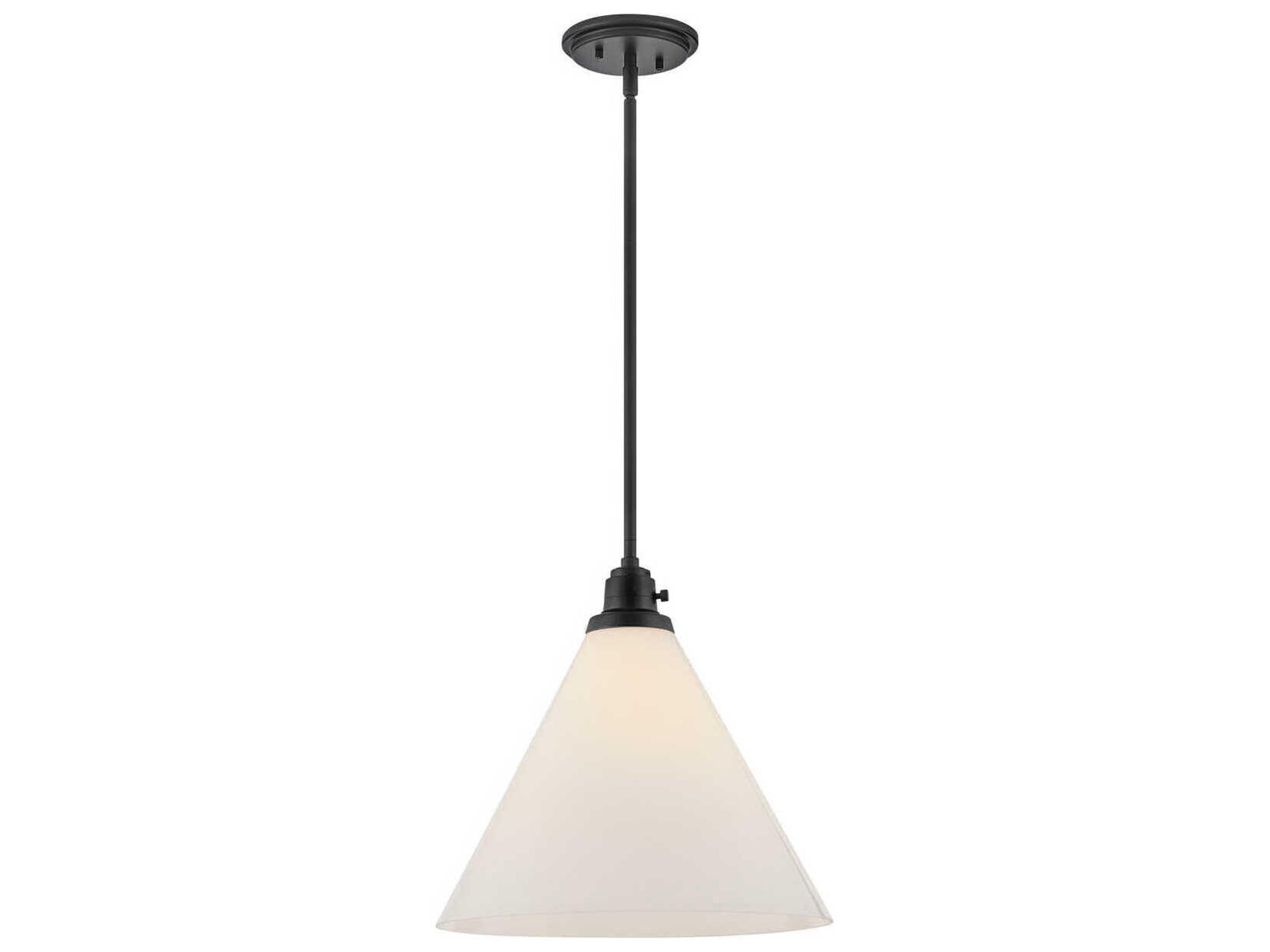Arti 1-Light Black Glass Pendant
