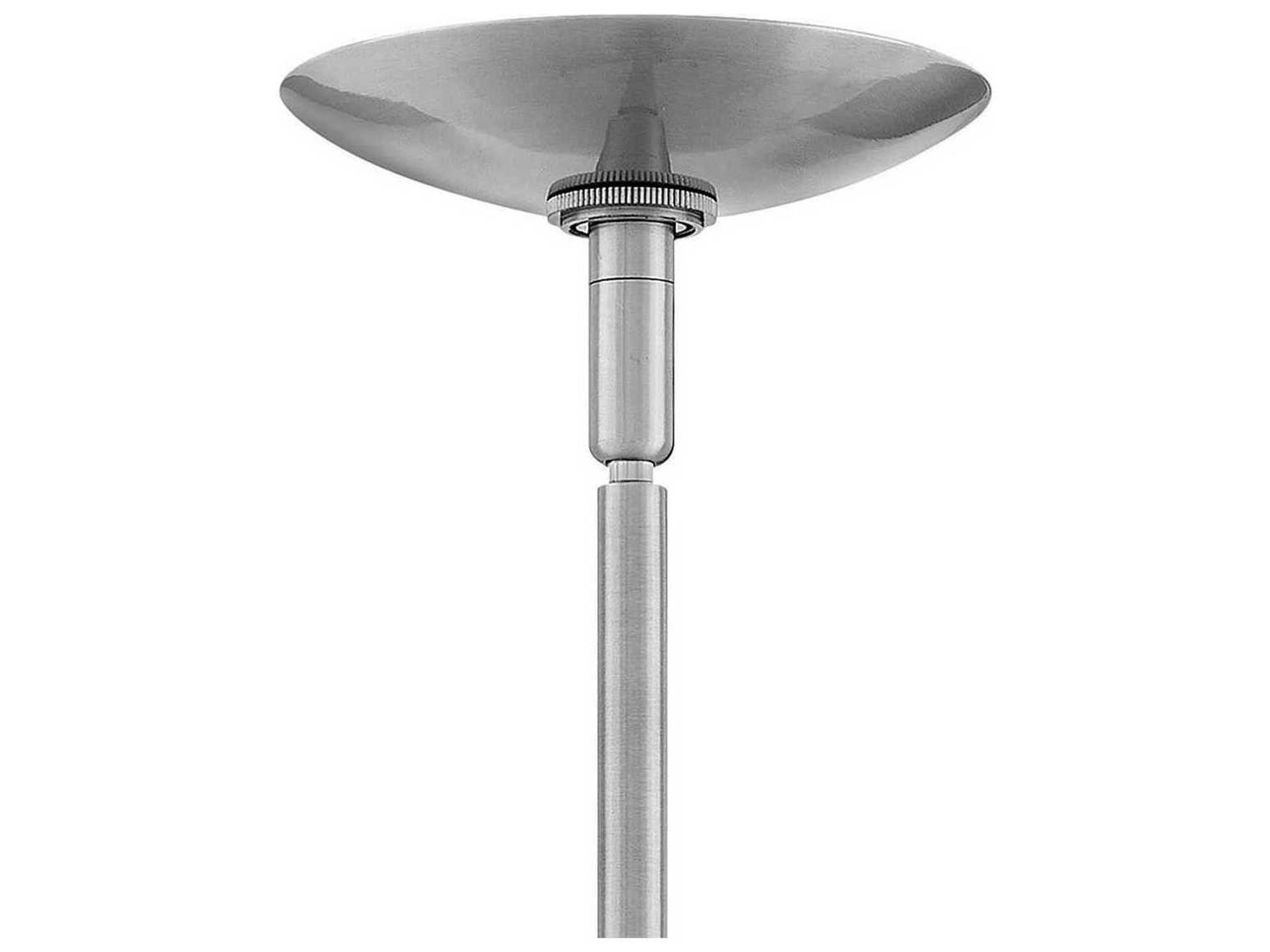 Hinkley Warby 1-Light Polished Antique Nickel Glass Globe Mini Pendant