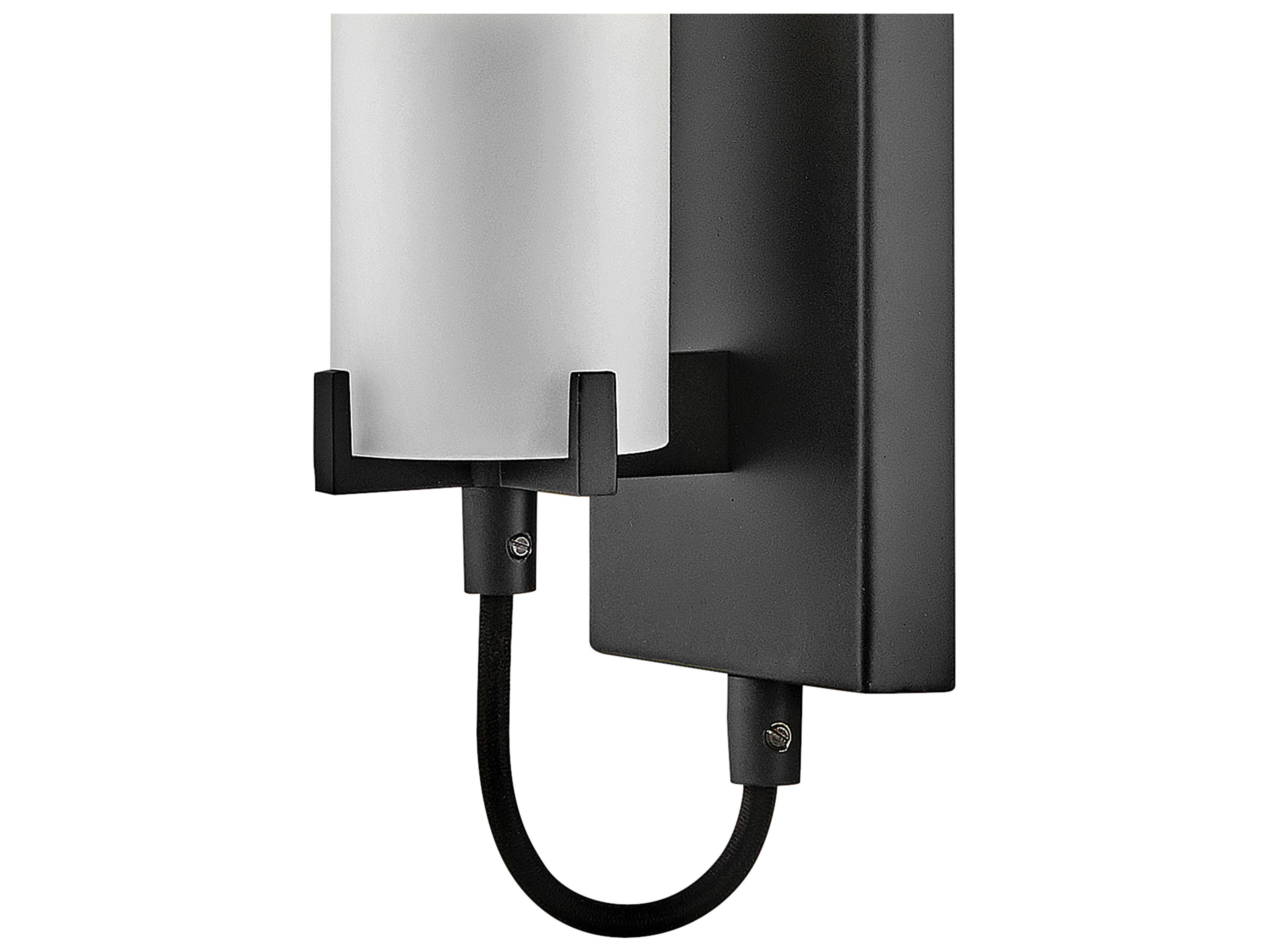 Hinkley Ryden 1-Light Black Wall Sconce