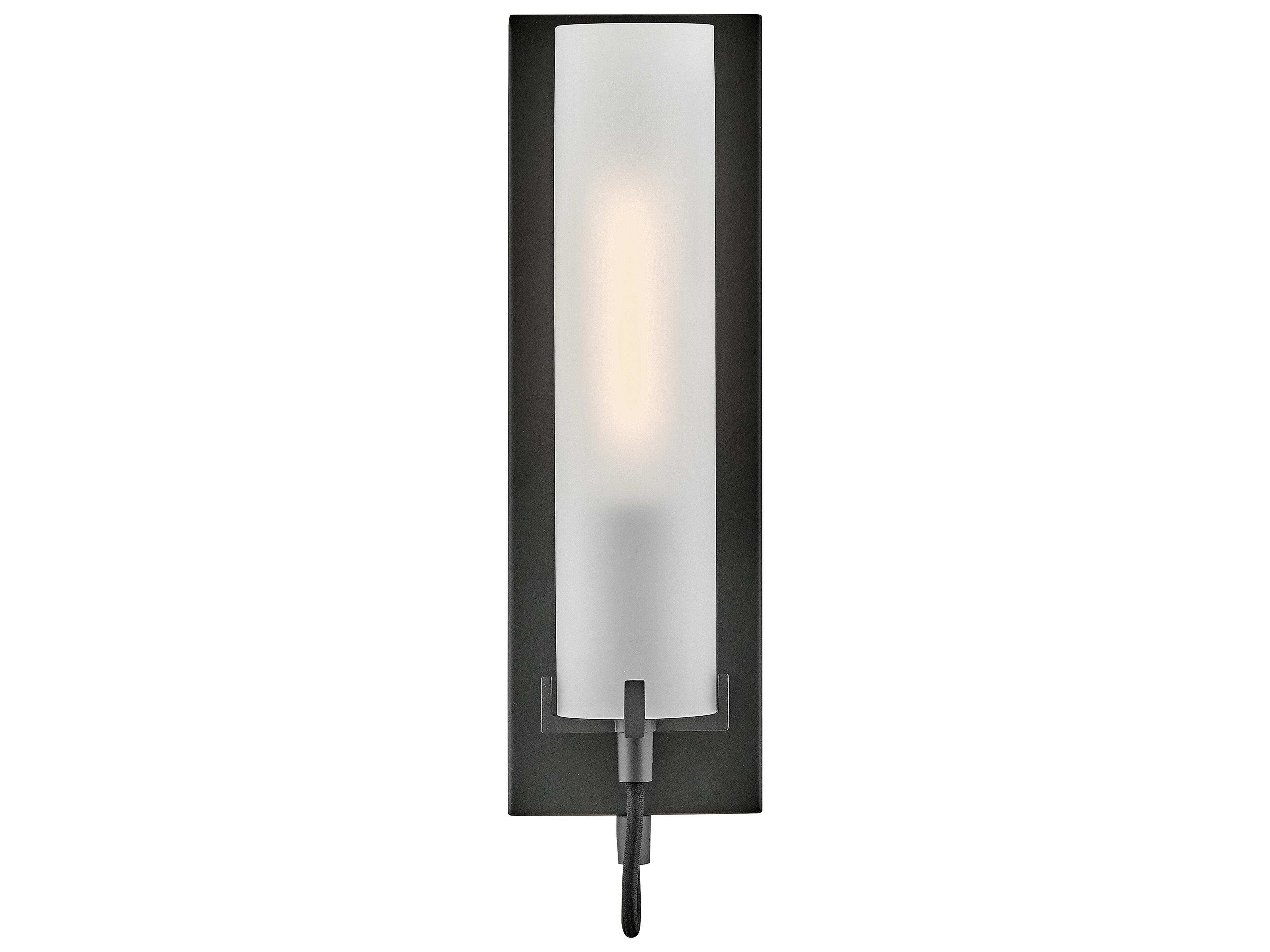 Hinkley Ryden 1-Light Black Wall Sconce