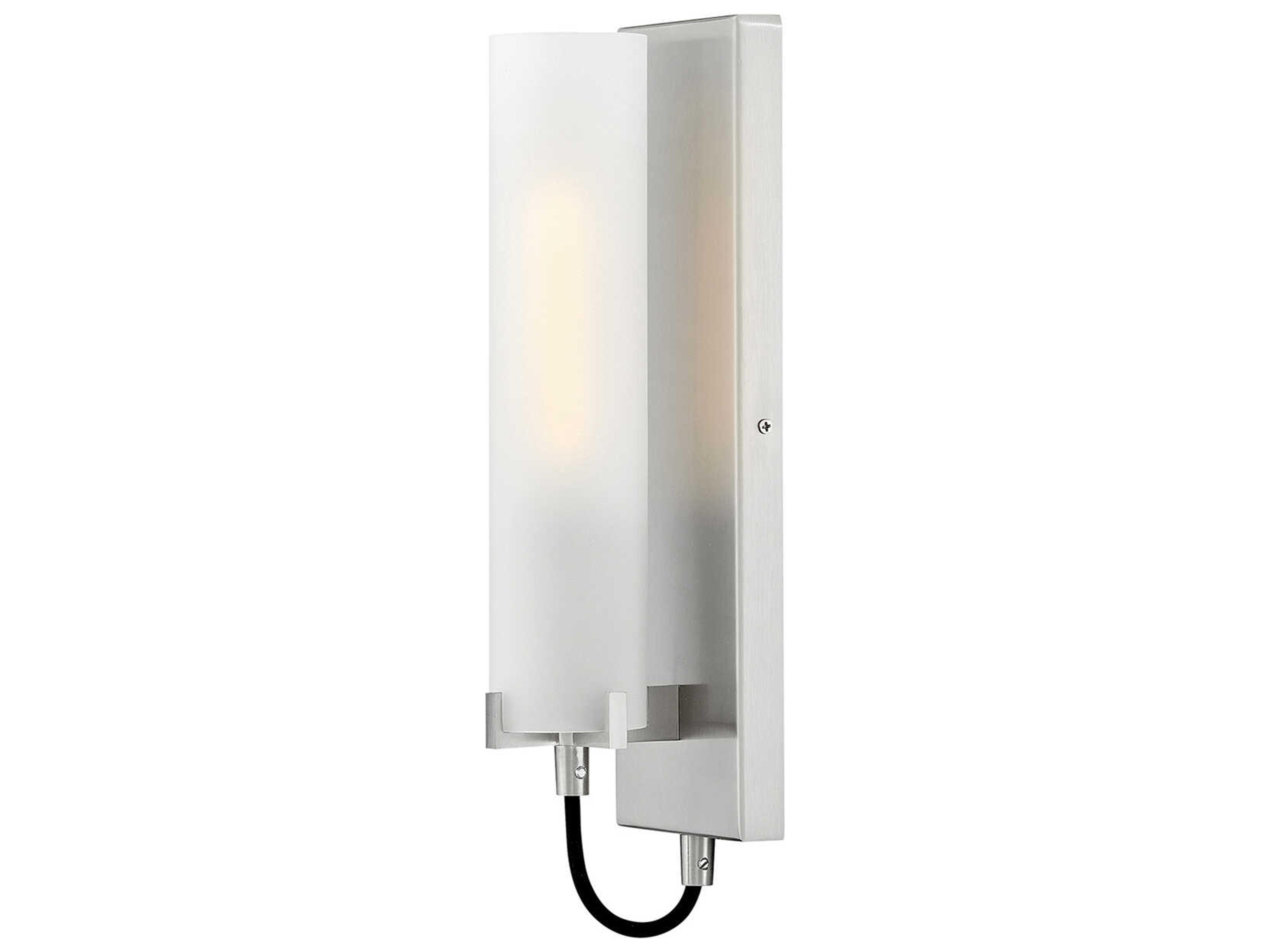 Ryden 1-Light Brushed Nickel Wall Sconce