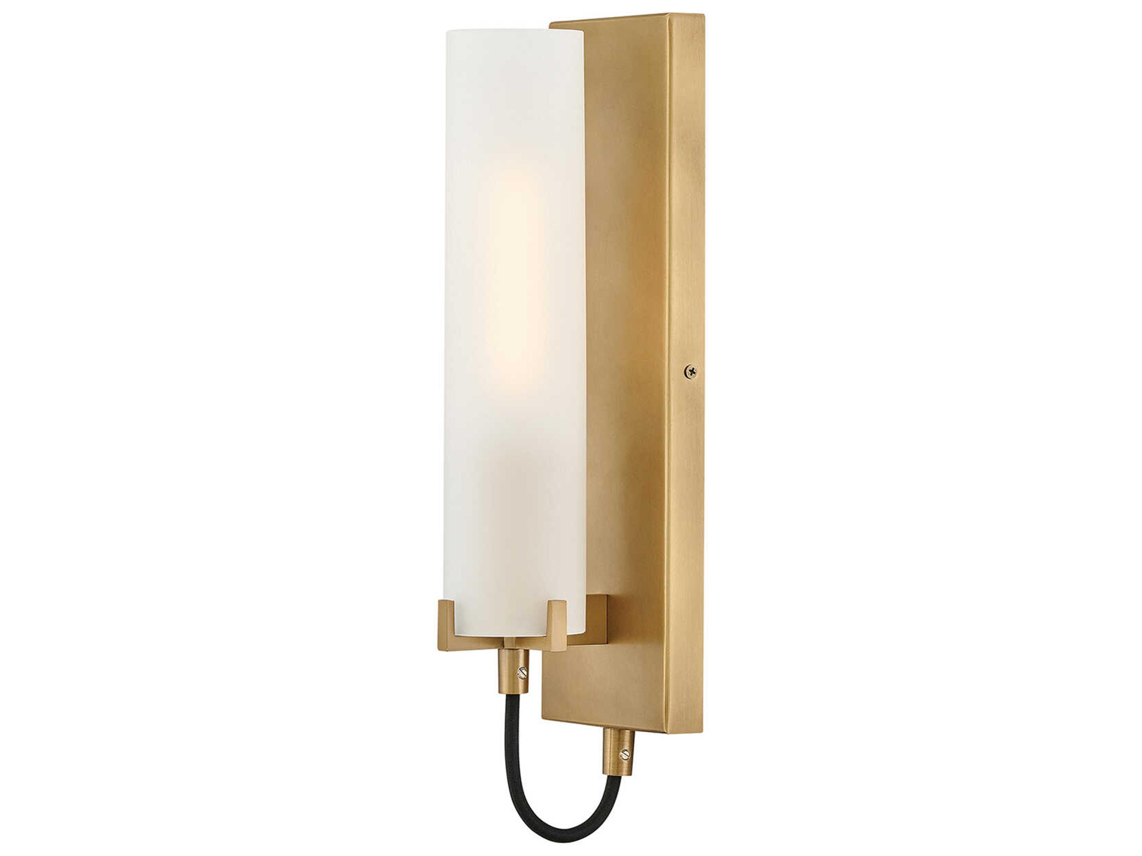 Ryden 1-Light Heritage Brass Wall Sconce