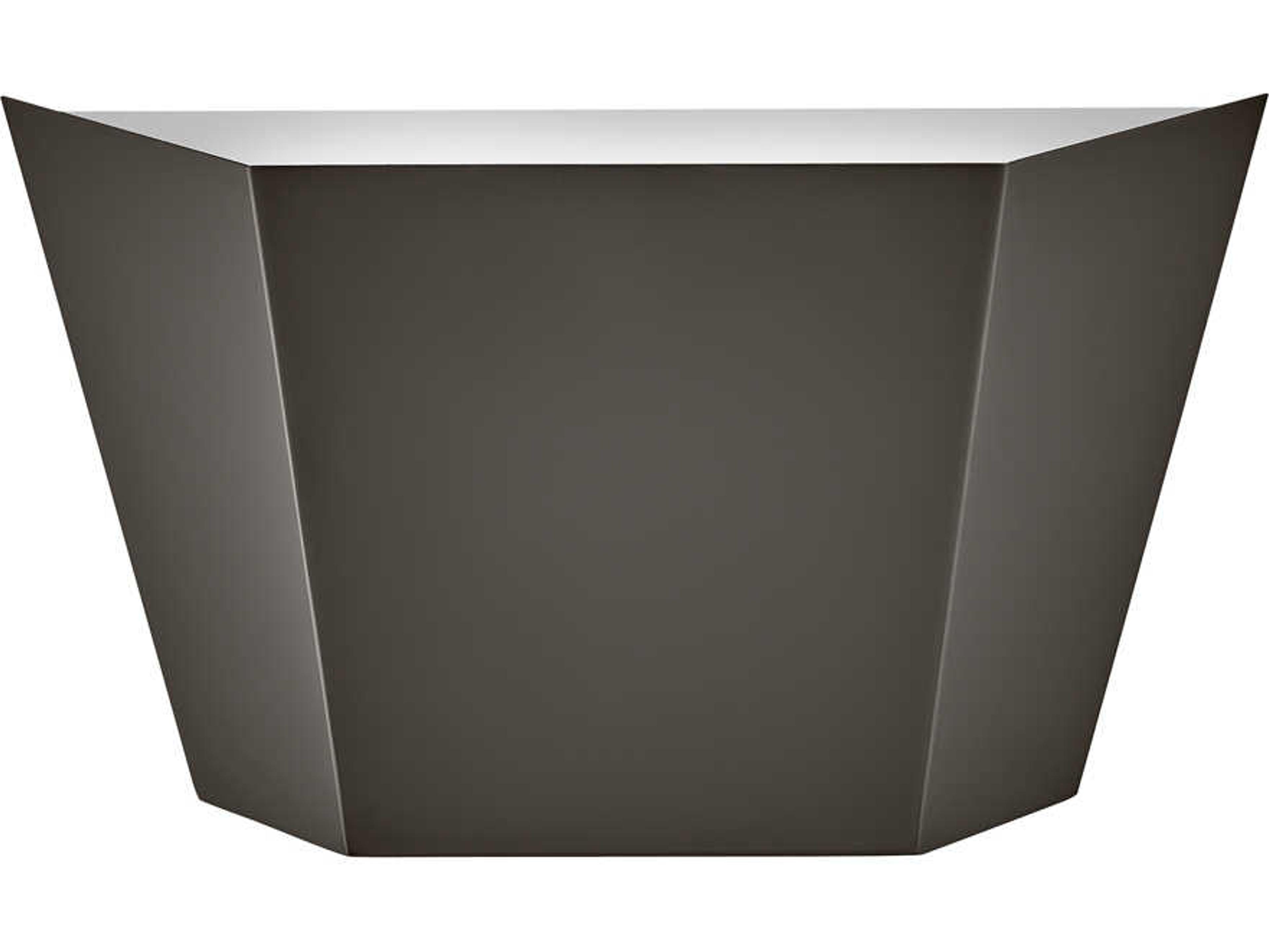 Vin 2-Light Black Oxide Glass LED Wall Sconce