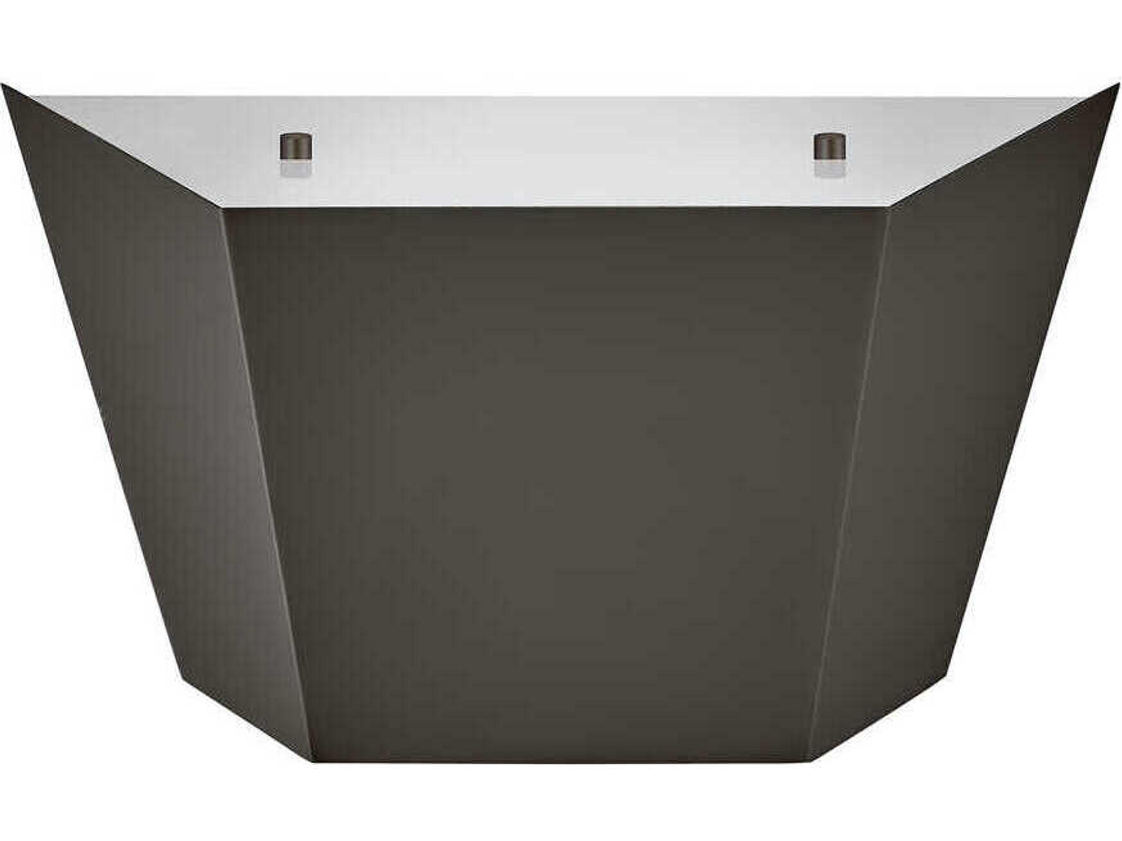 Hinkley Vin 2-Light Black Oxide Glass LED Wall Sconce