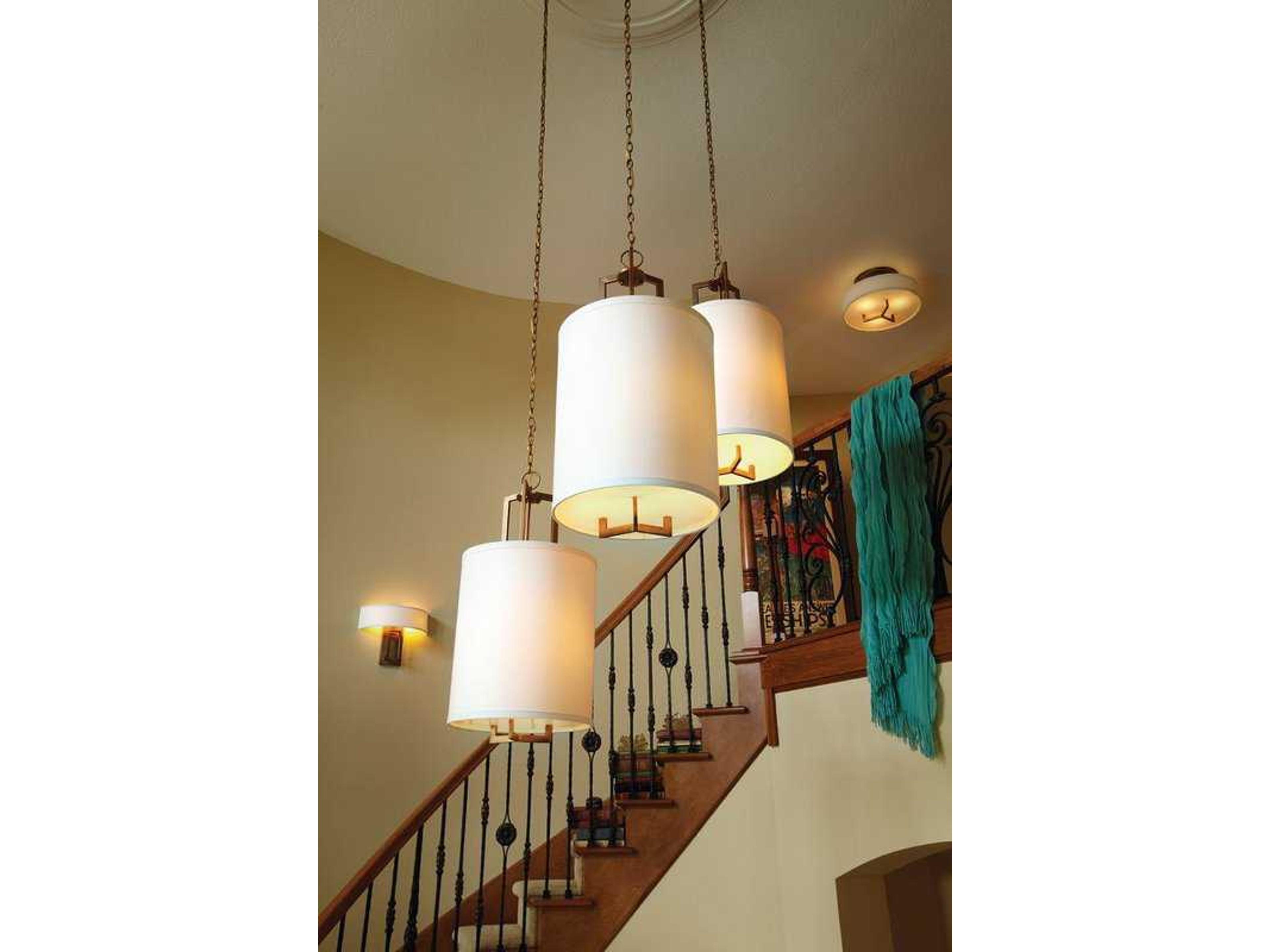 Hinkley Casa 1-Light Olde Black Glass Wall Sconce