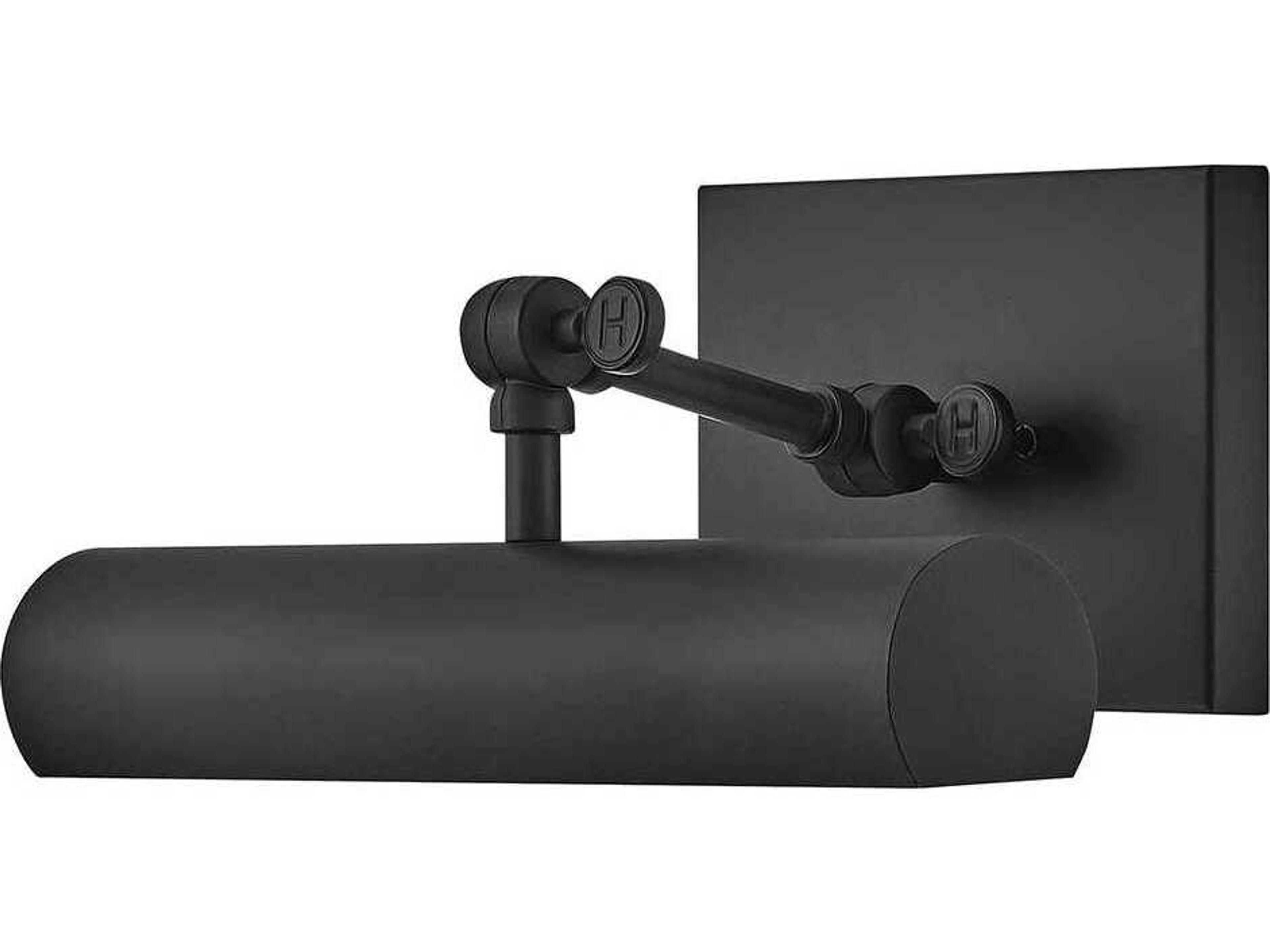 Stokes 1-Light Black LED Picture Light