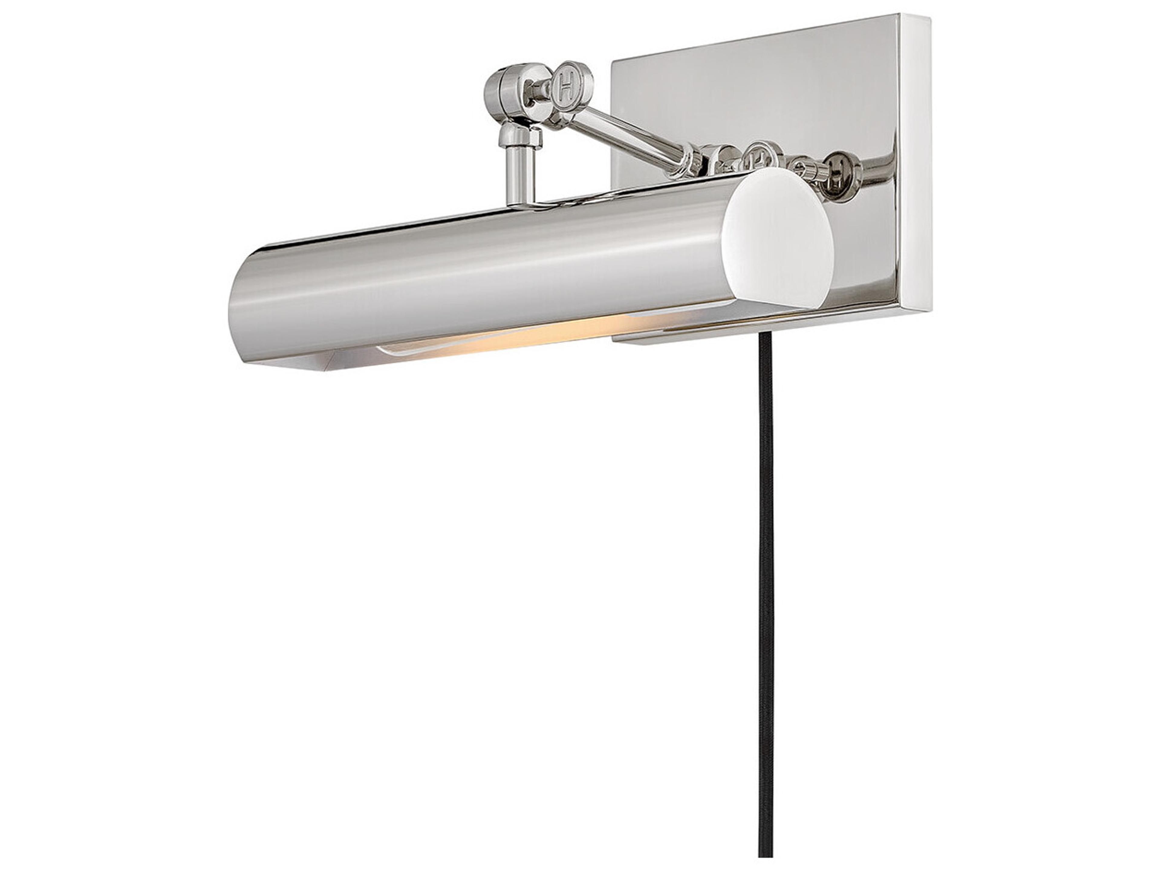Hinkley Stokes 1-Light Polished Nickel Picture Light
