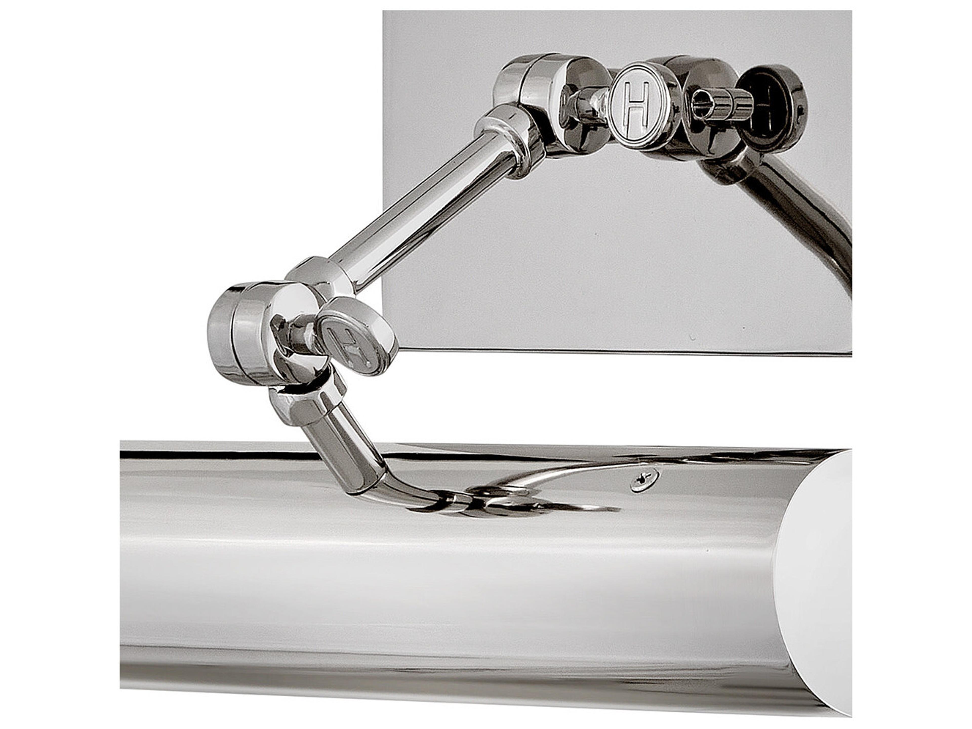 Hinkley Stokes 1-Light Polished Nickel Picture Light