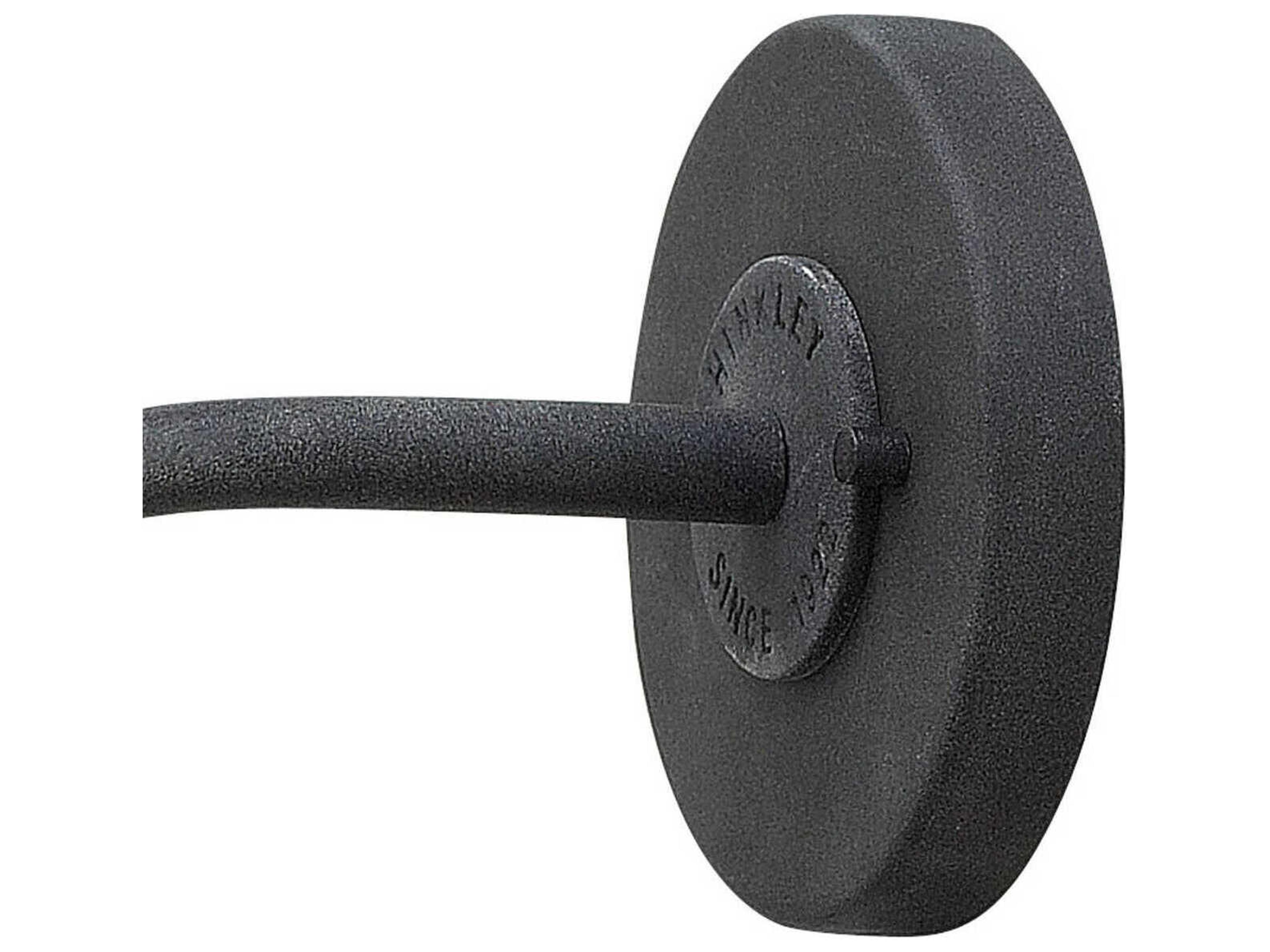 Hinkley Rigby Aged Zinc Black Wall Sconce