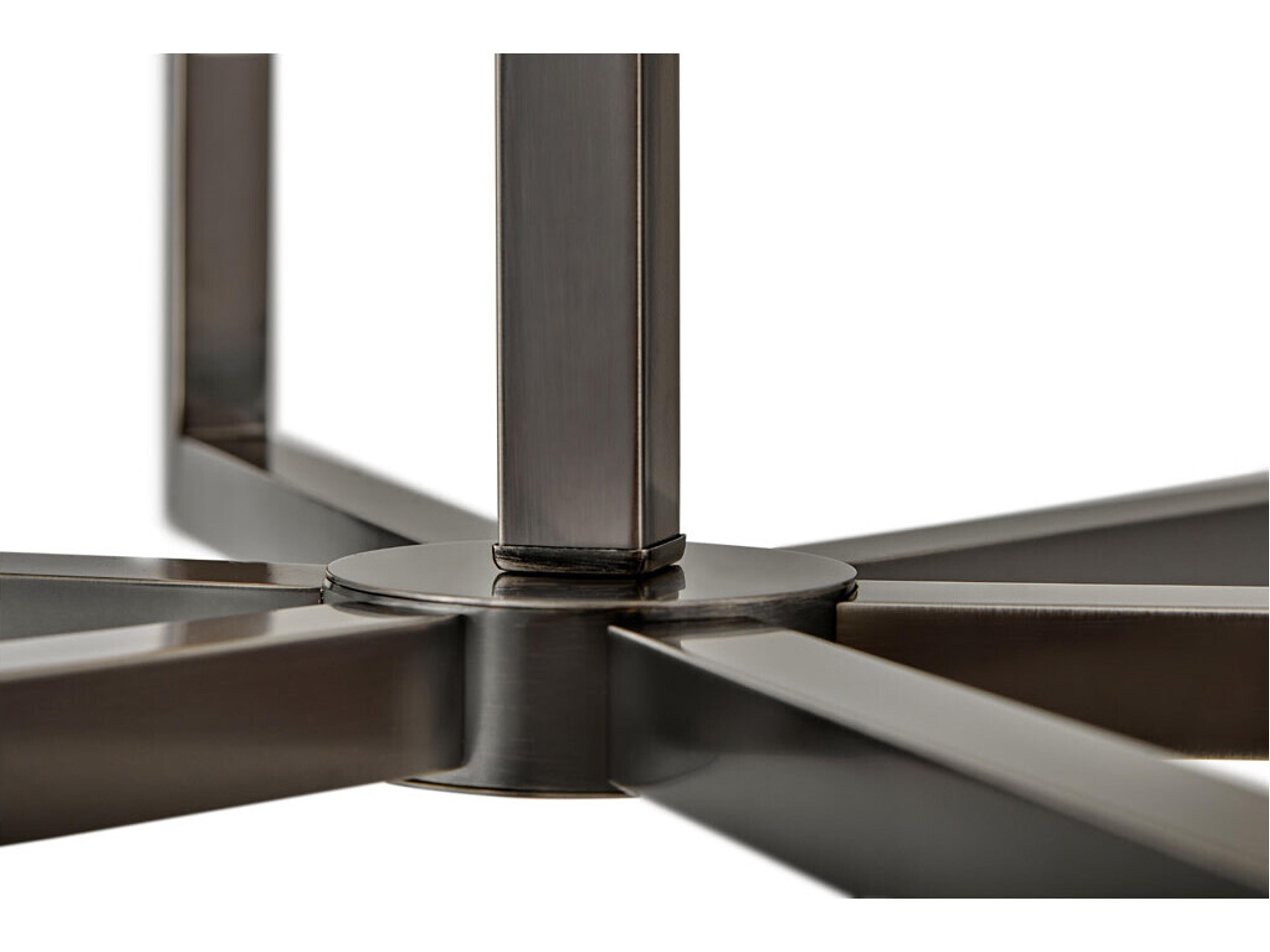 Hinkley Ezra 6-Light Black Oxide Candelabra Chandelier