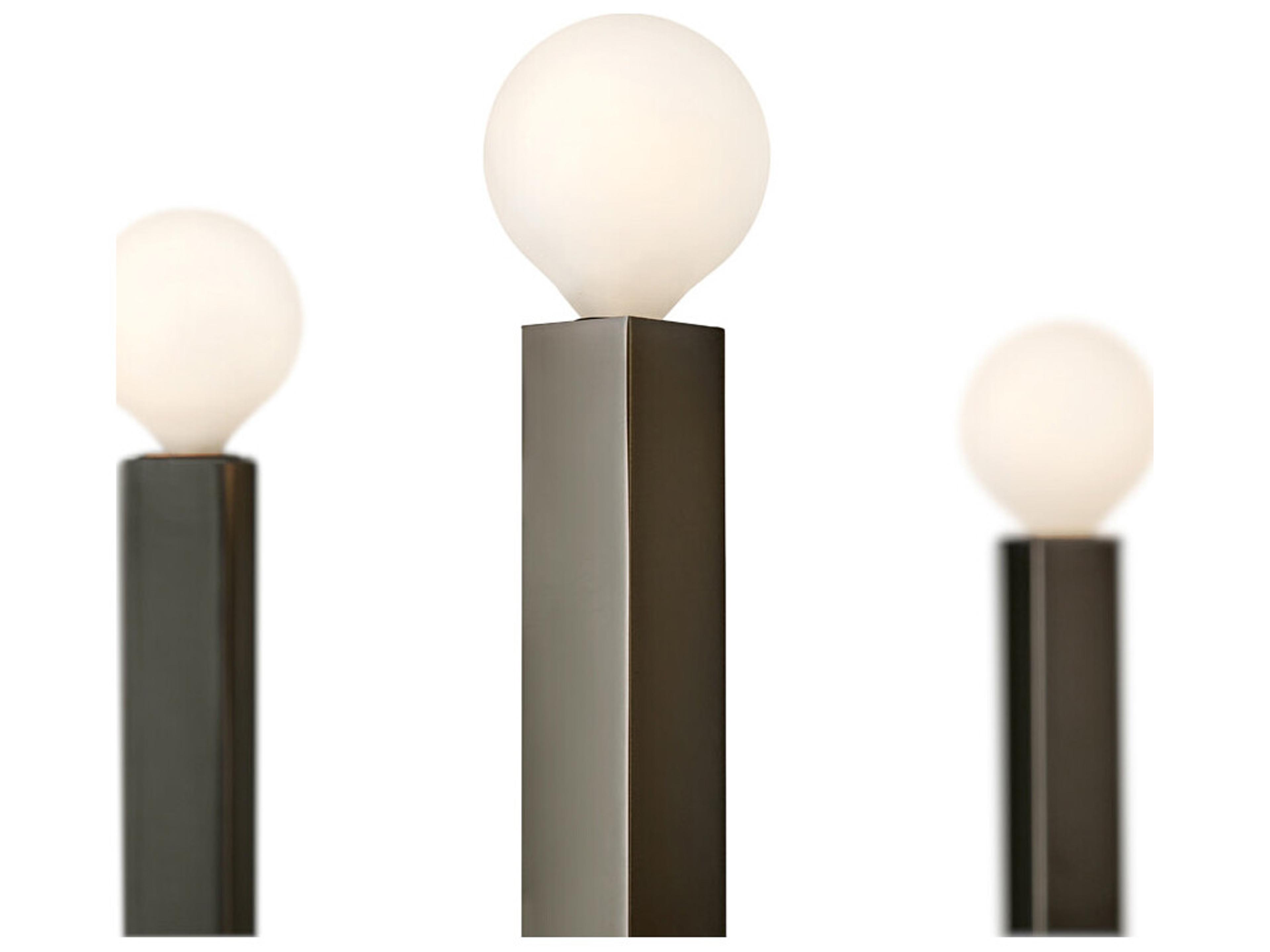 Hinkley Ezra 6-Light Black Oxide Candelabra Chandelier