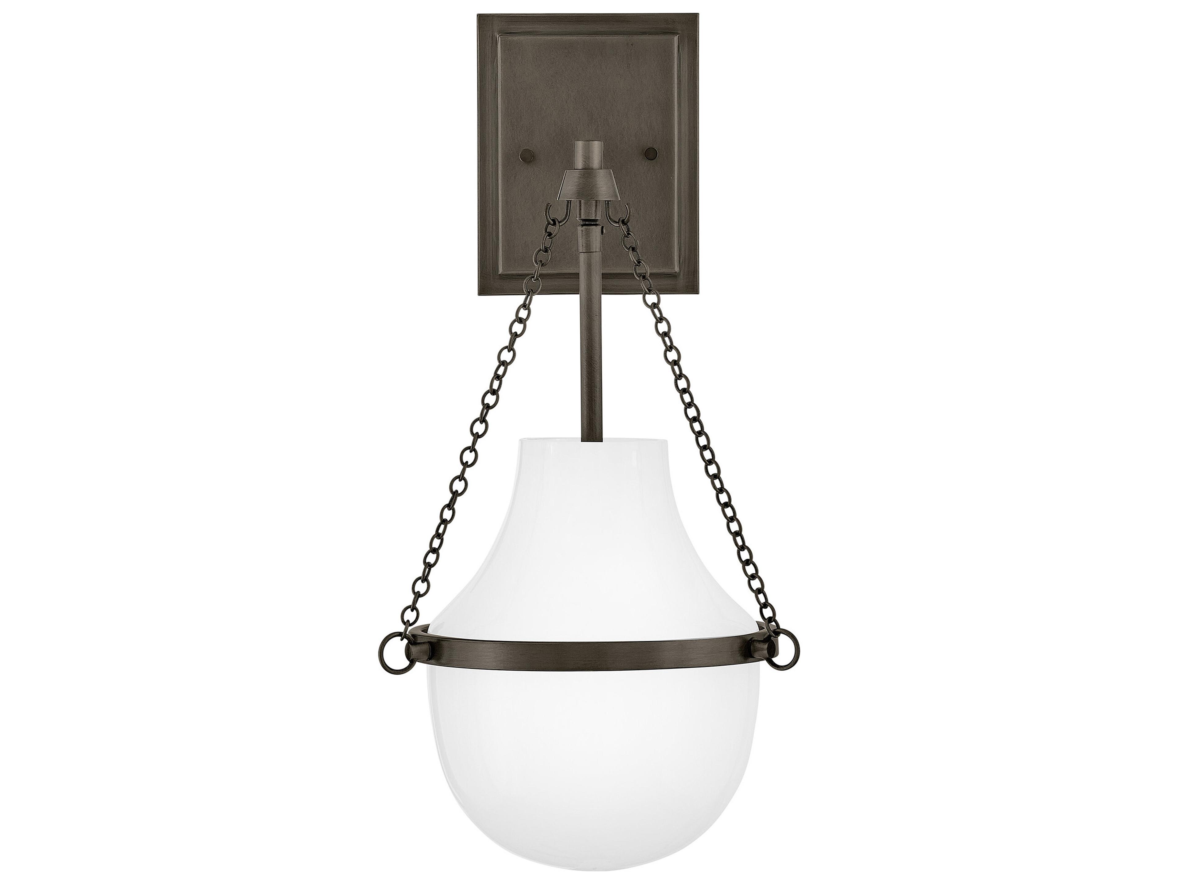 Hinkley Collins 1-Light Black Oxide Wall Sconce