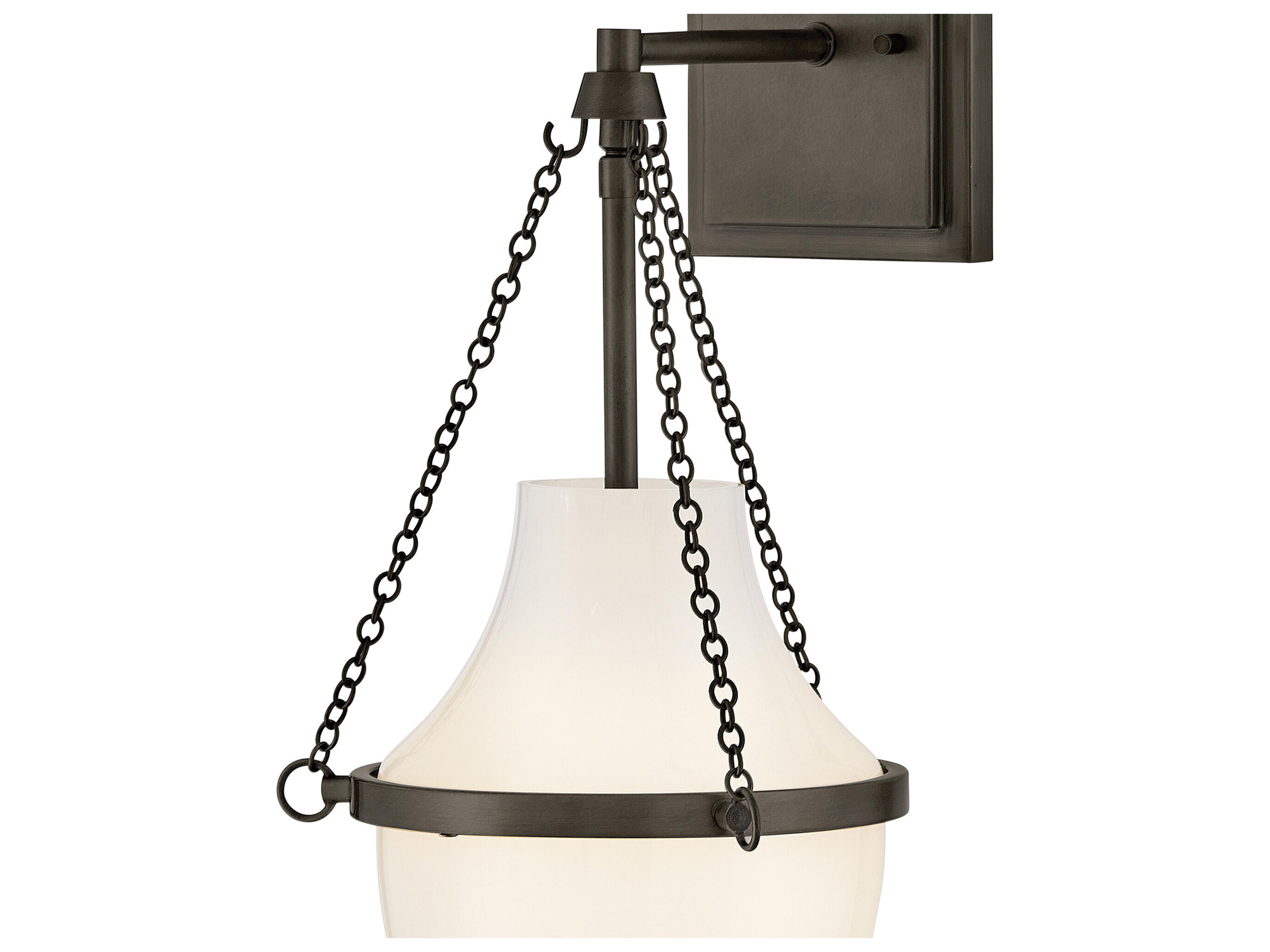 Hinkley Collins 1-Light Black Oxide Wall Sconce