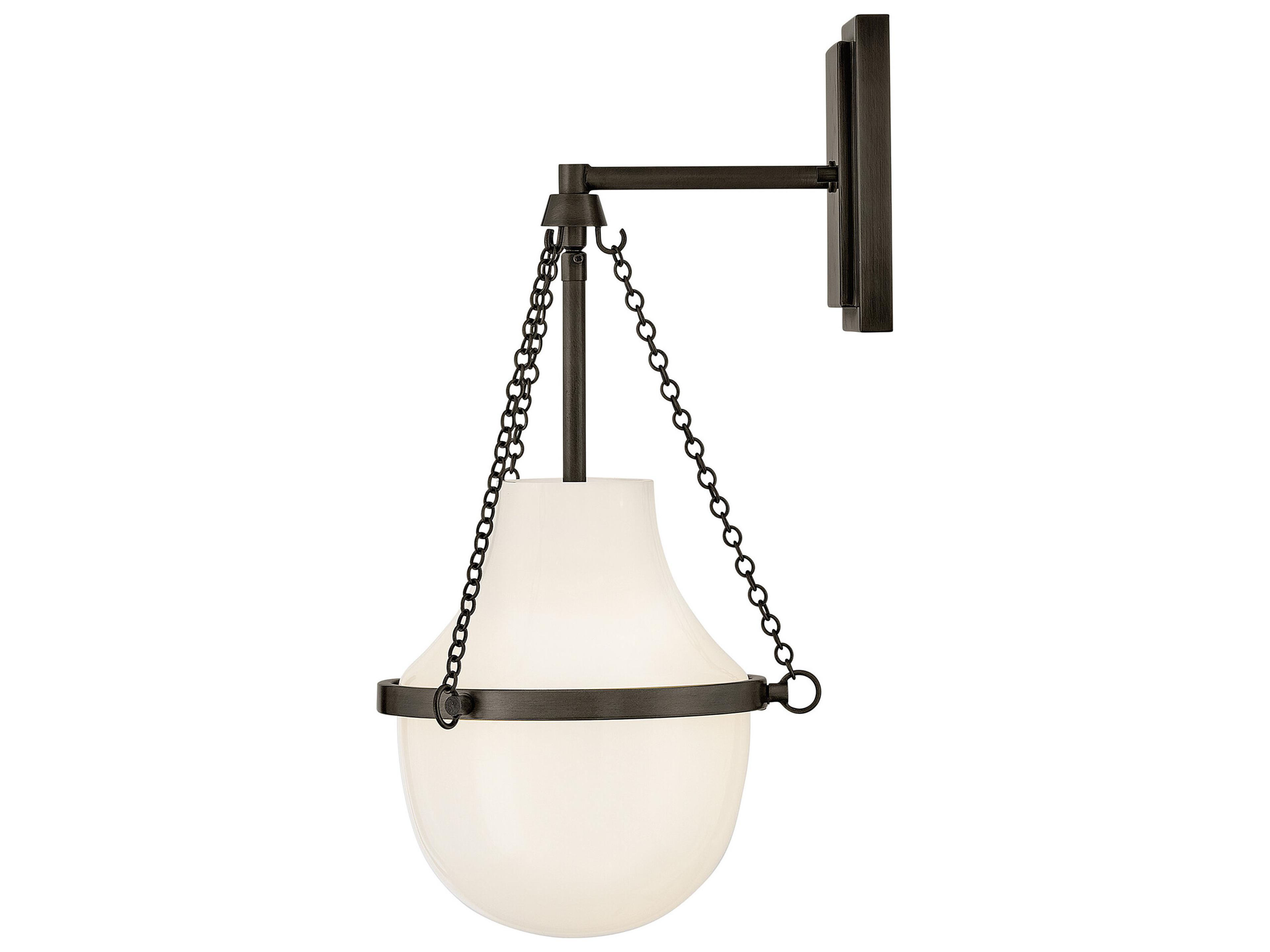 Hinkley Collins 1-Light Black Oxide Wall Sconce